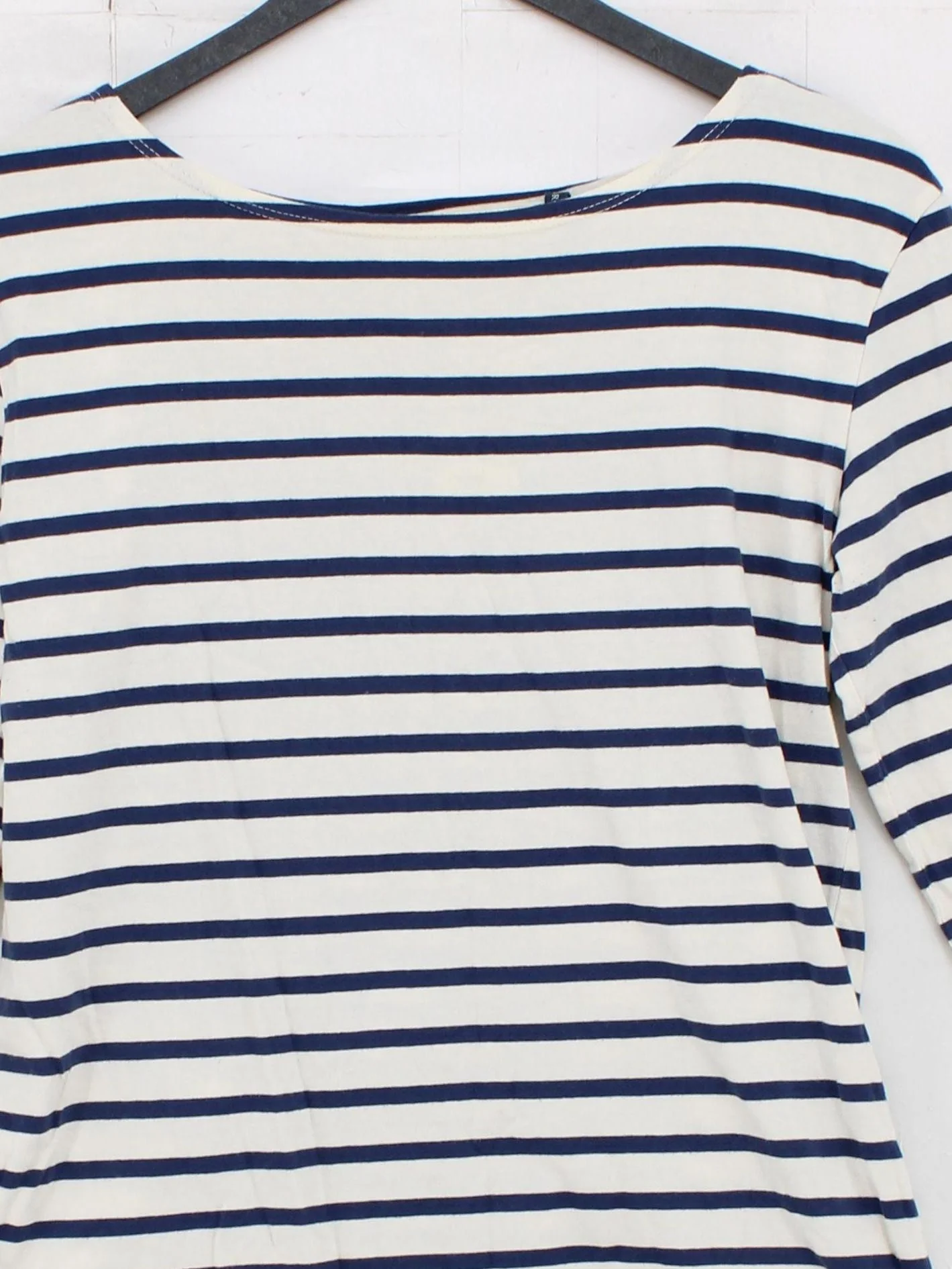 Seasalt Women's T-Shirt UK 10 White 100% Cotton Basic - Image 3