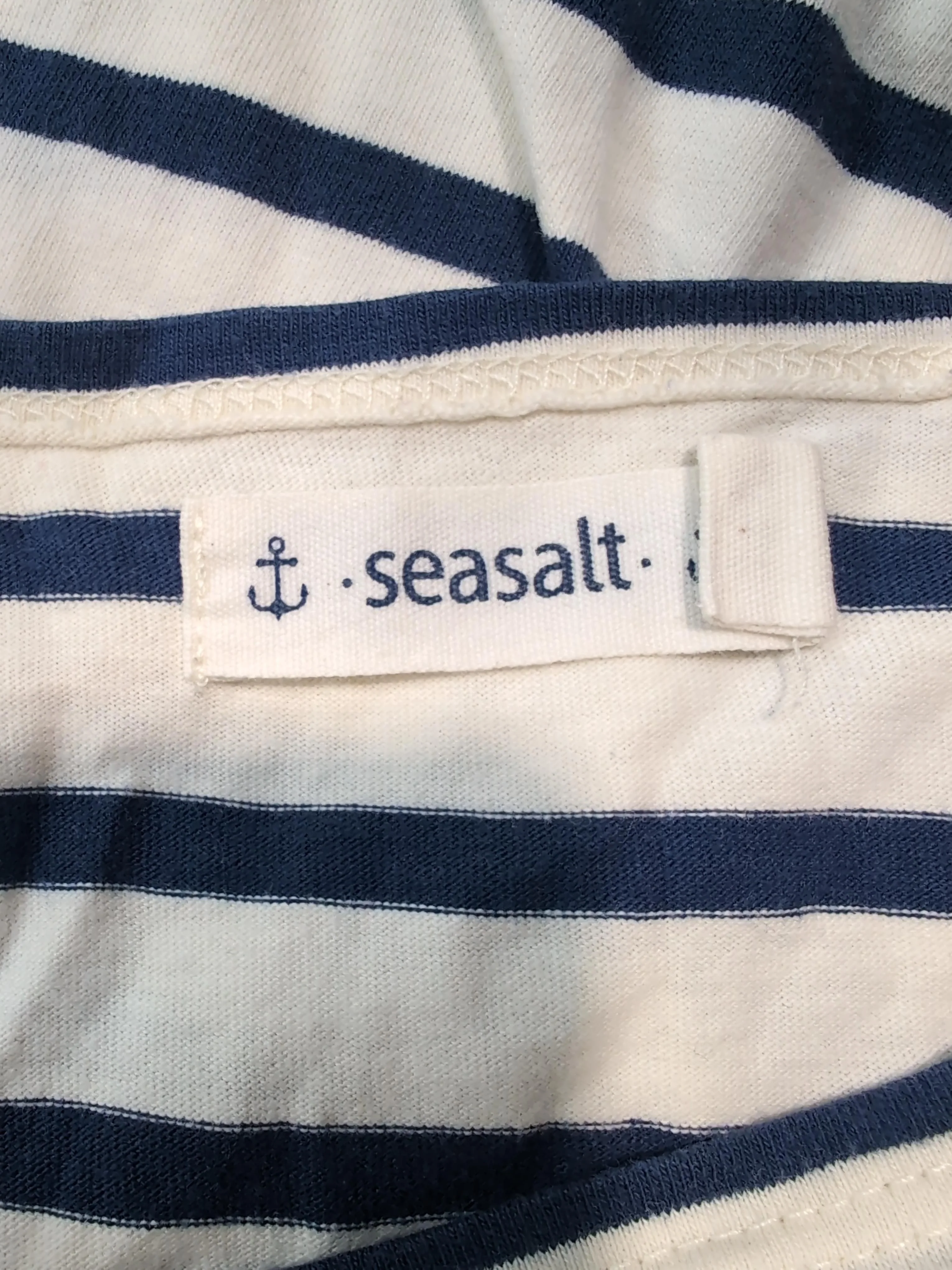 Seasalt Women's T-Shirt UK 10 White 100% Cotton Basic - Image 6