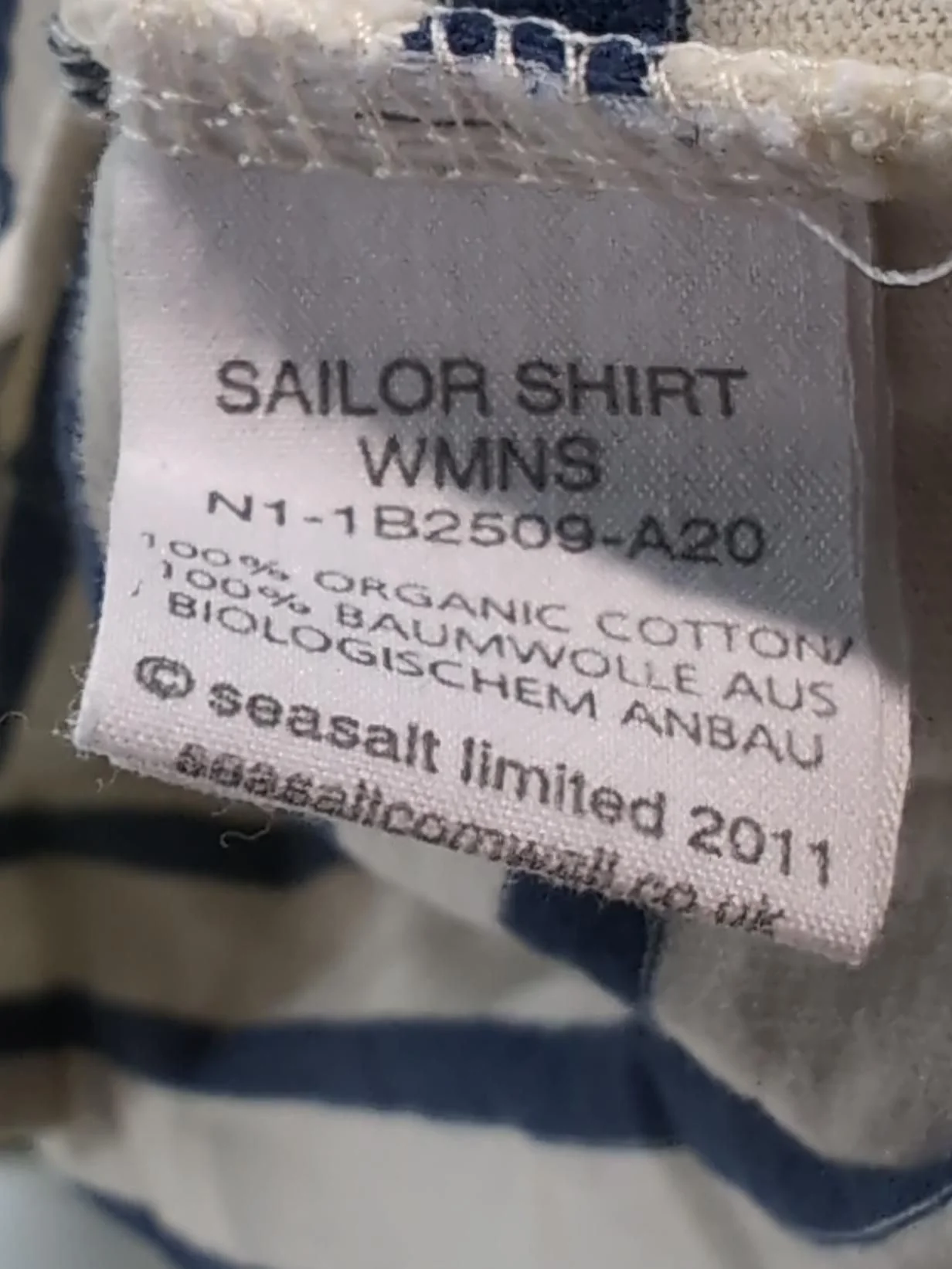 Seasalt Women's T-Shirt UK 10 White 100% Cotton Basic - Image 7