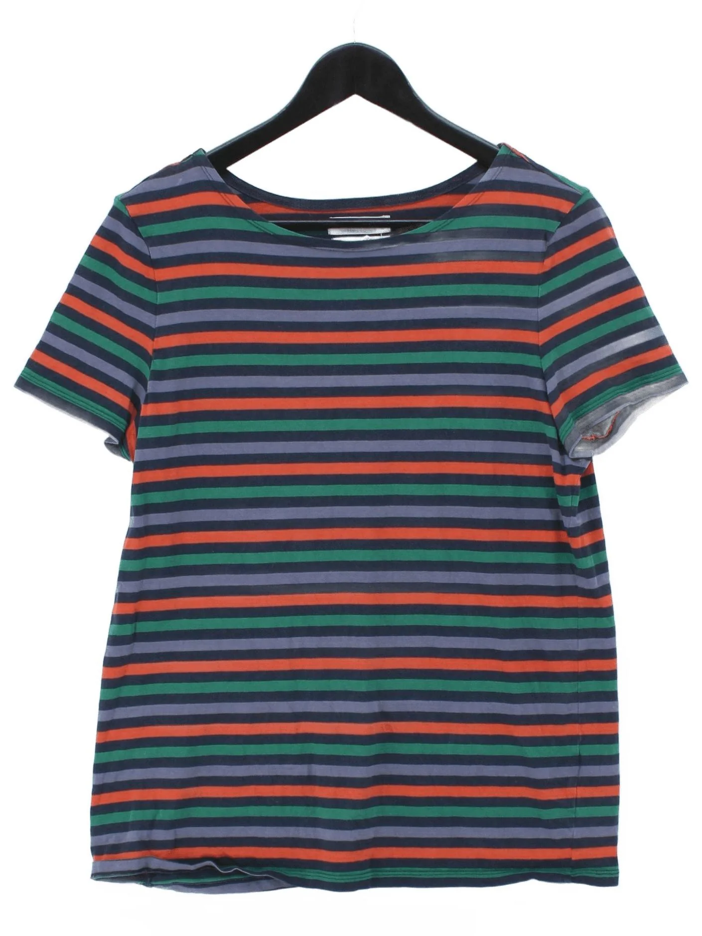 Seasalt Women's T-Shirt UK 16 Multi 100% Cotton Basic