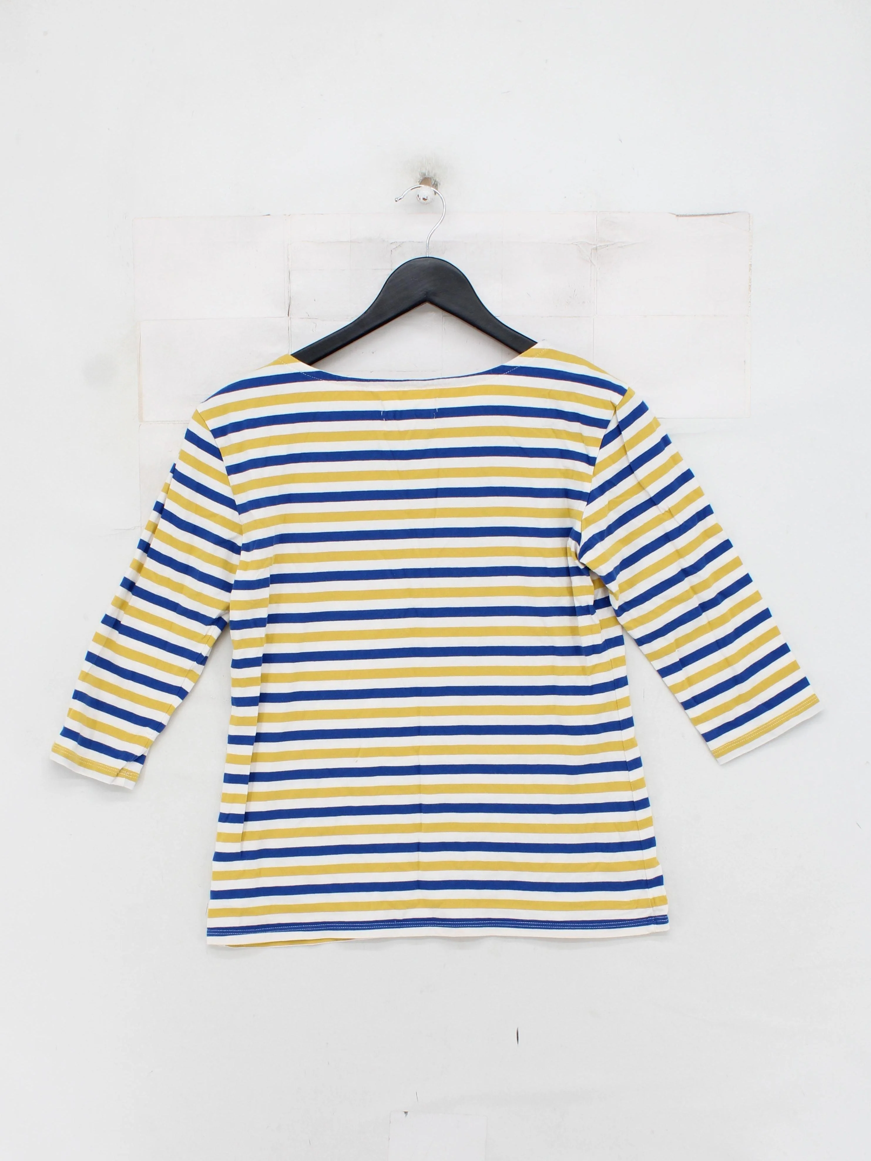 Seasalt Women's T-Shirt UK 8 Multi 100% Cotton Basic - Image 2