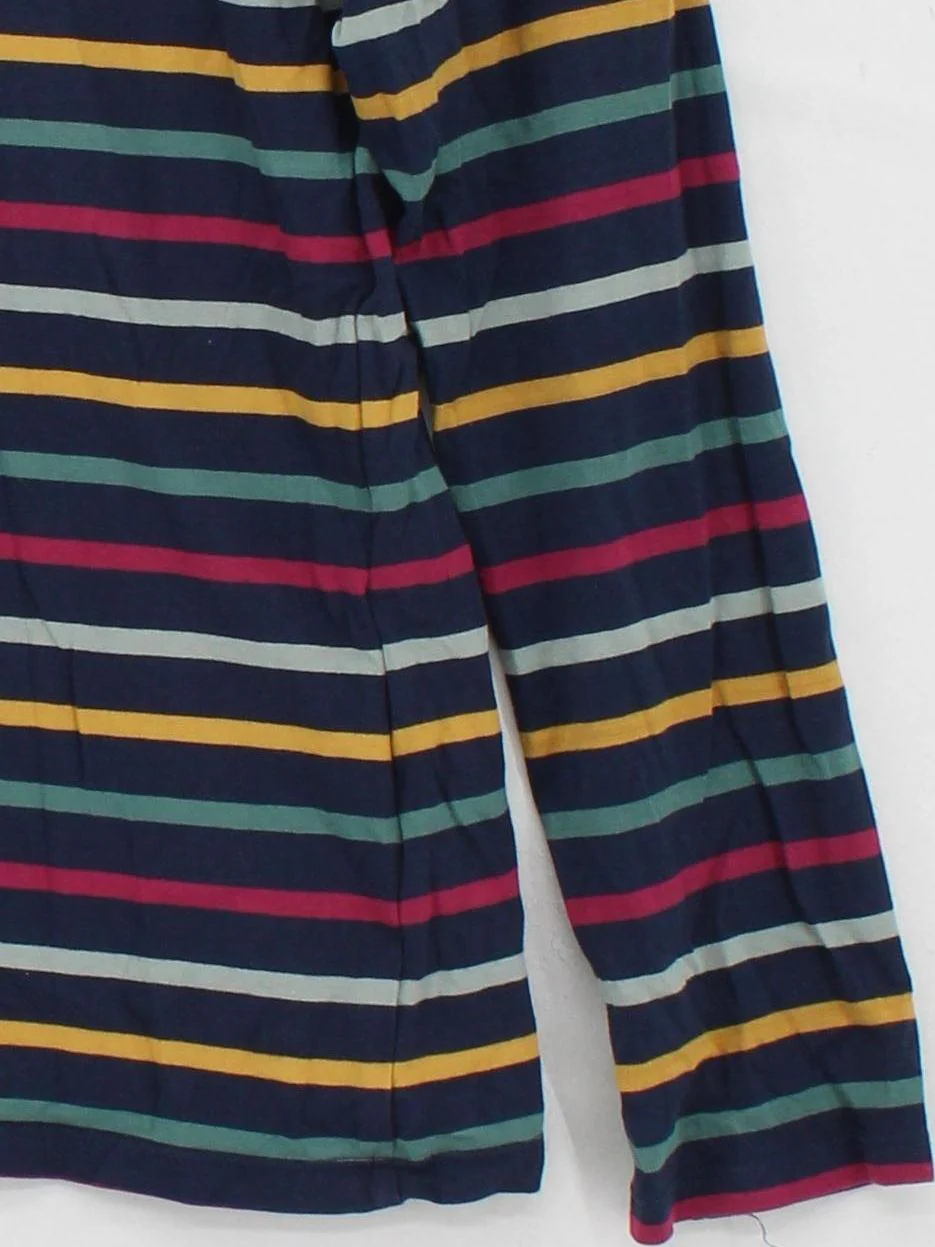 Seasalt Women's Top UK 10 Multi Striped 100% Cotton Long Sleeve Round Neck Basic - Image 4