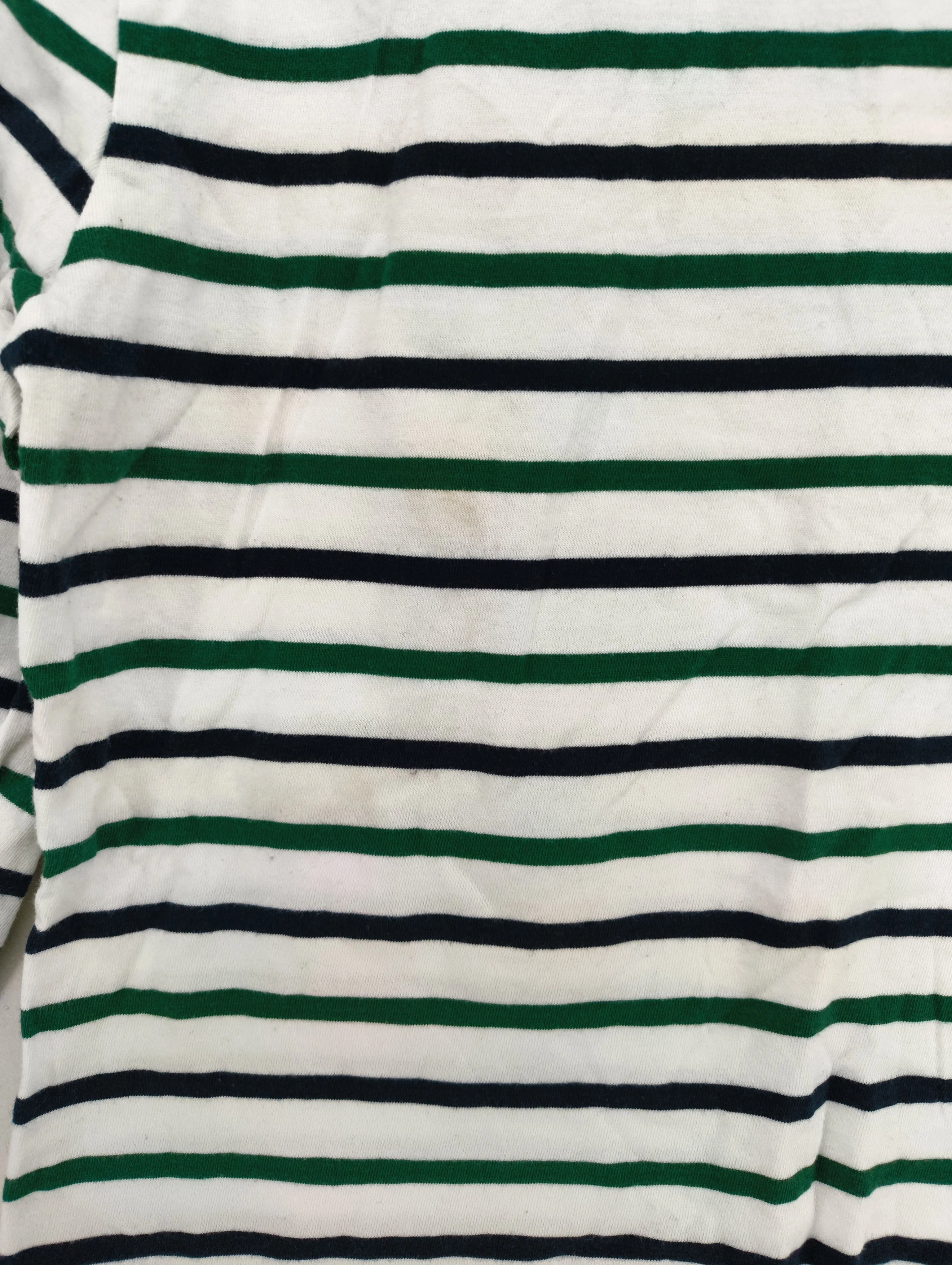 Seasalt Women's Top UK 10 Multi Striped 100% Cotton Long Sleeve Round Neck Basic - Image 6