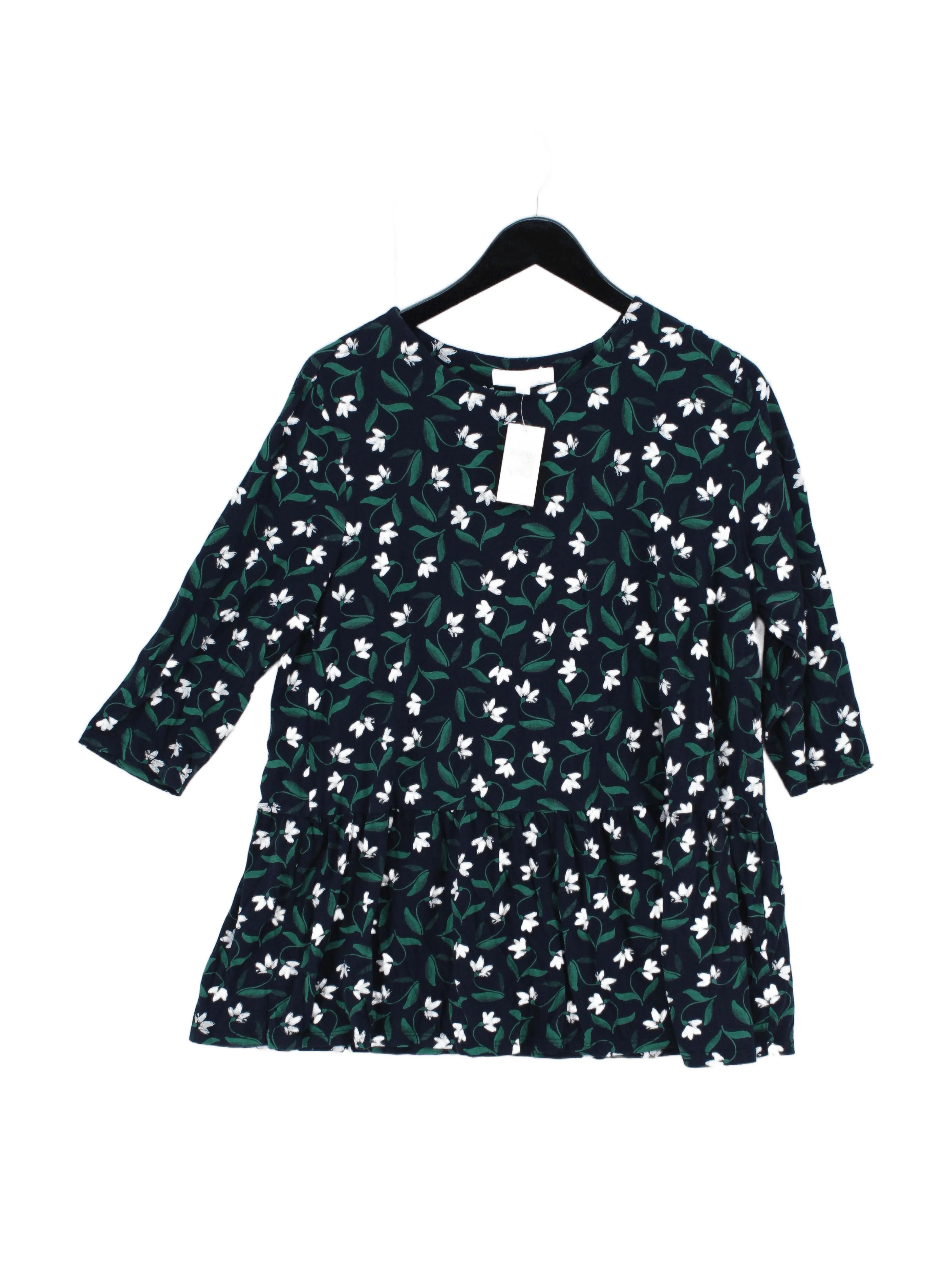 Seasalt Women's Top UK 16 Multi Cotton with Viscose Tunic