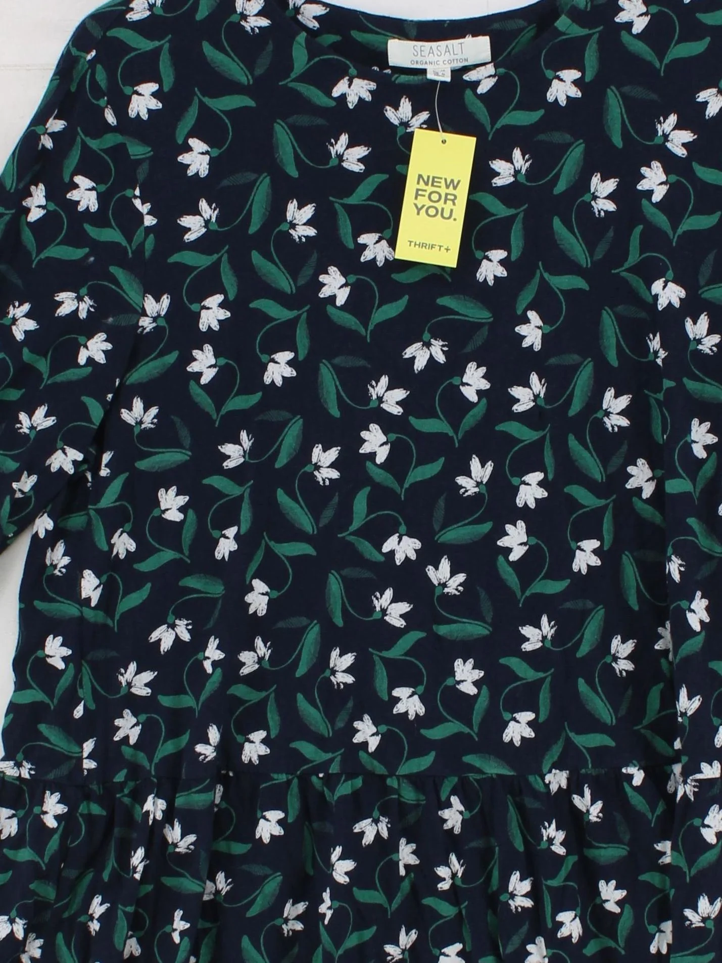 Seasalt Women's Top UK 16 Multi Cotton with Viscose Tunic - Image 3