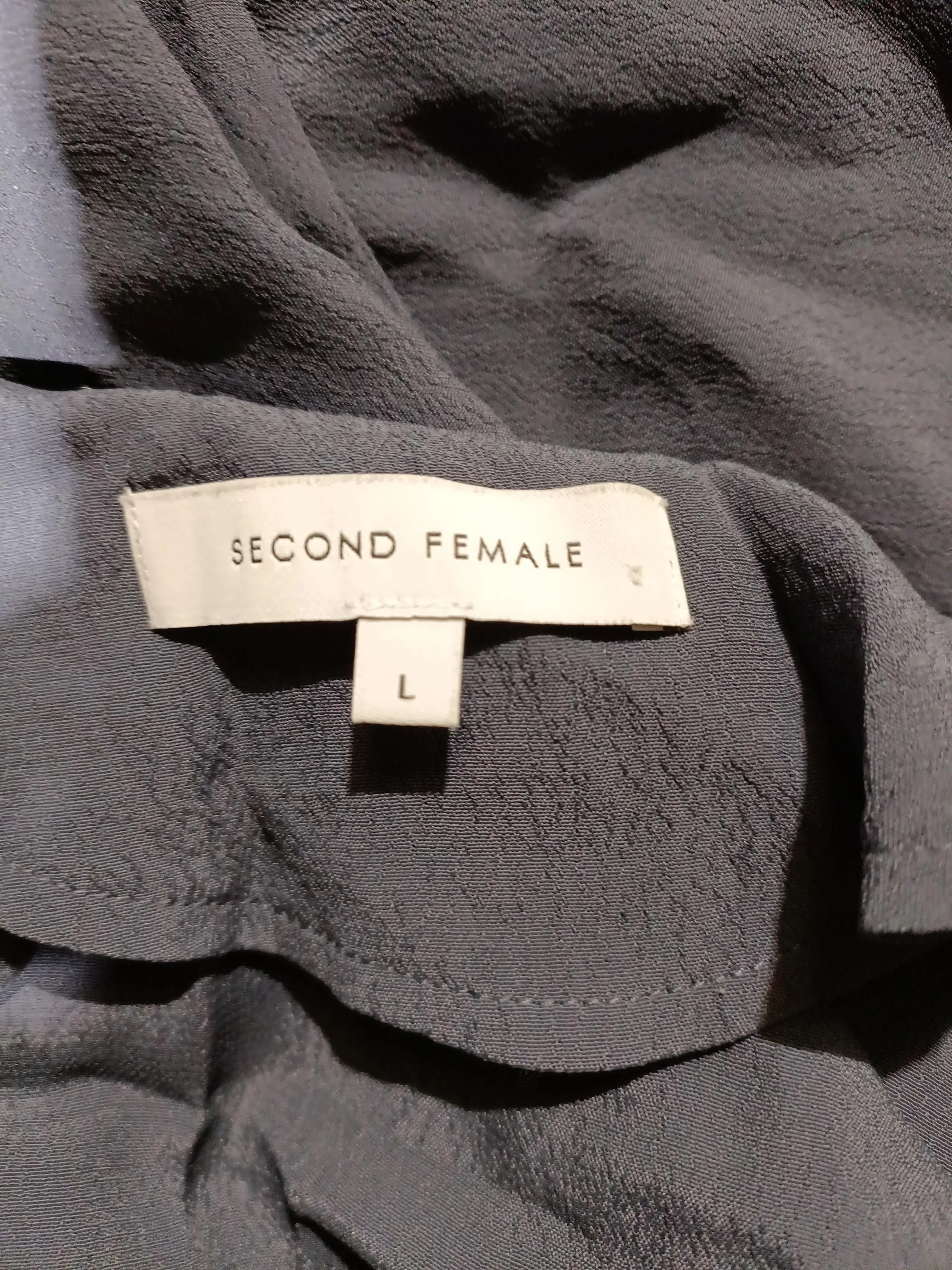 Second Female T-Shirt Mini Dress L in Blue - Image 5