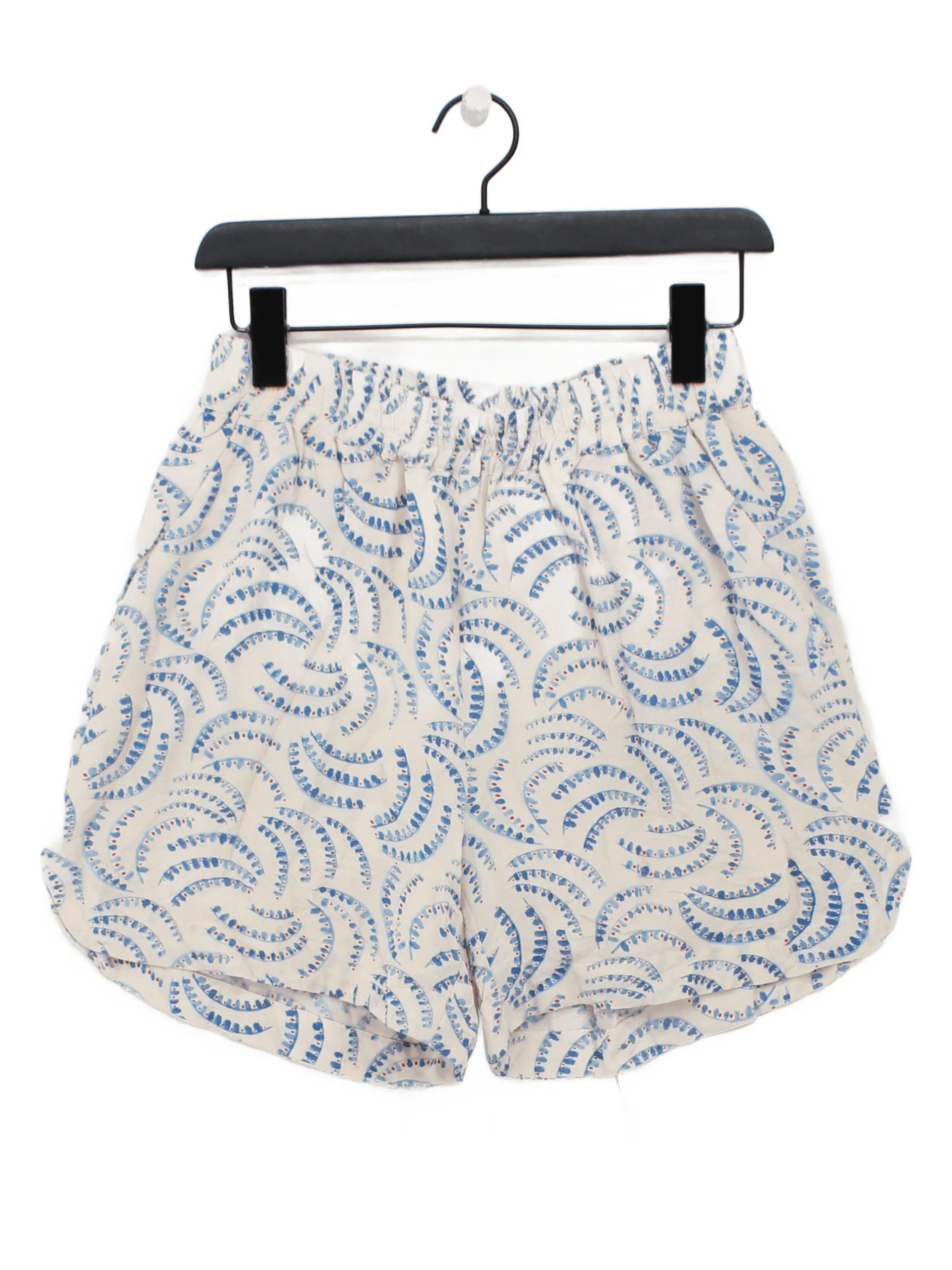 Second Female Women's Shorts M Cream Viscose with Polyester, Elastane Cargo