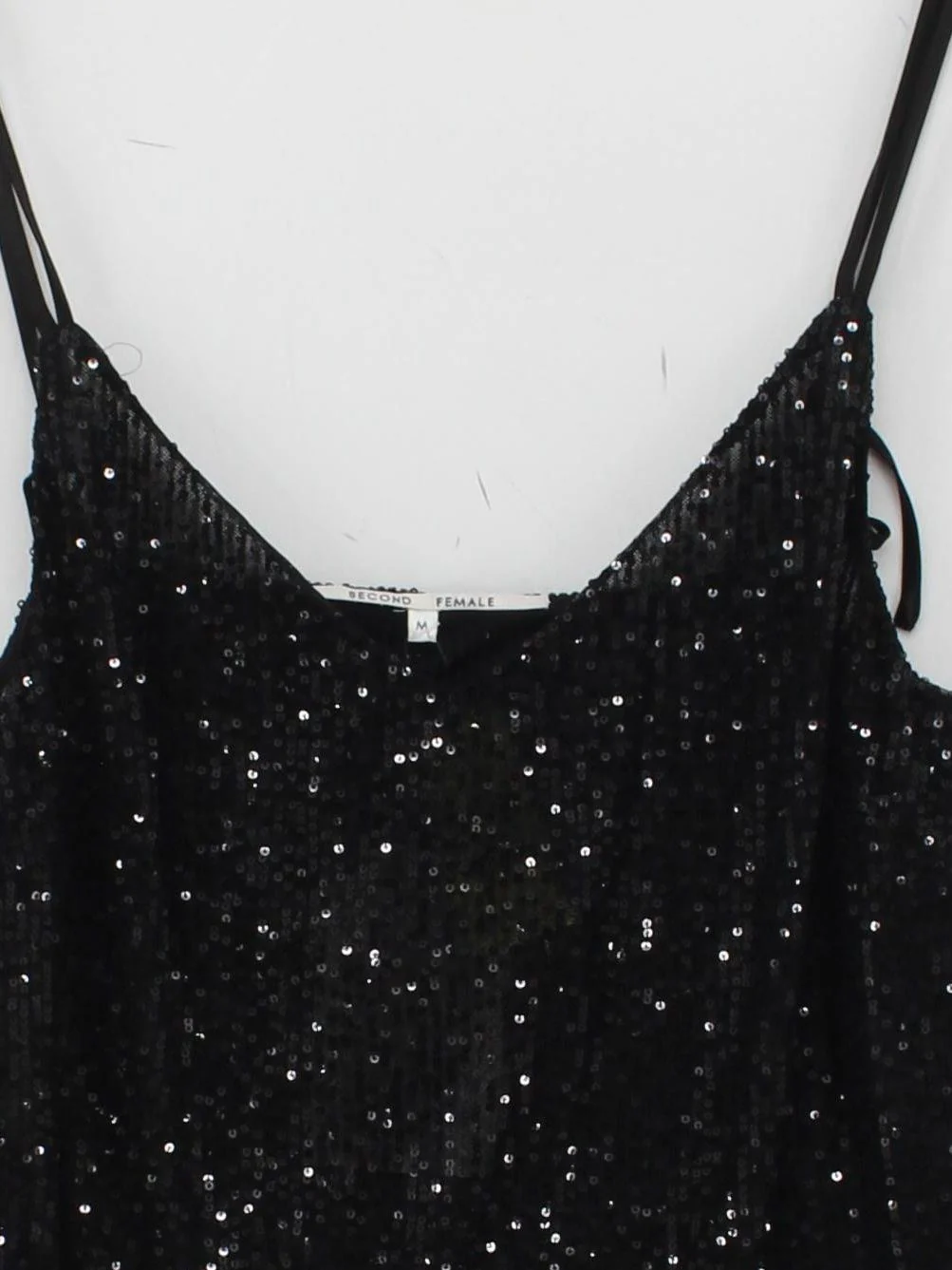 Second Female Women's Top M Black 100% Polyester Basic New with tags - Image 3