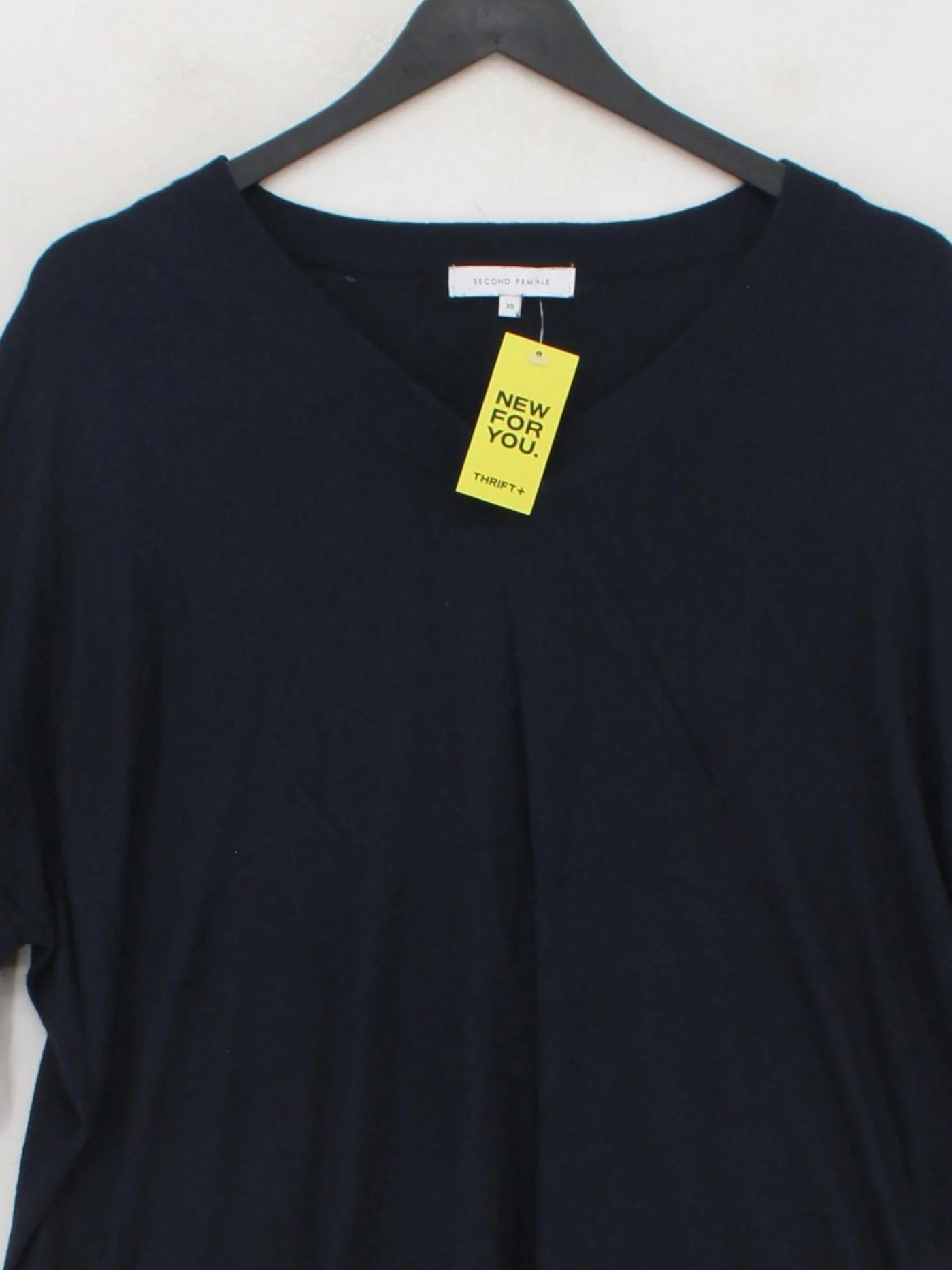 Second Female Women's Top XS Blue Viscose - Image 3