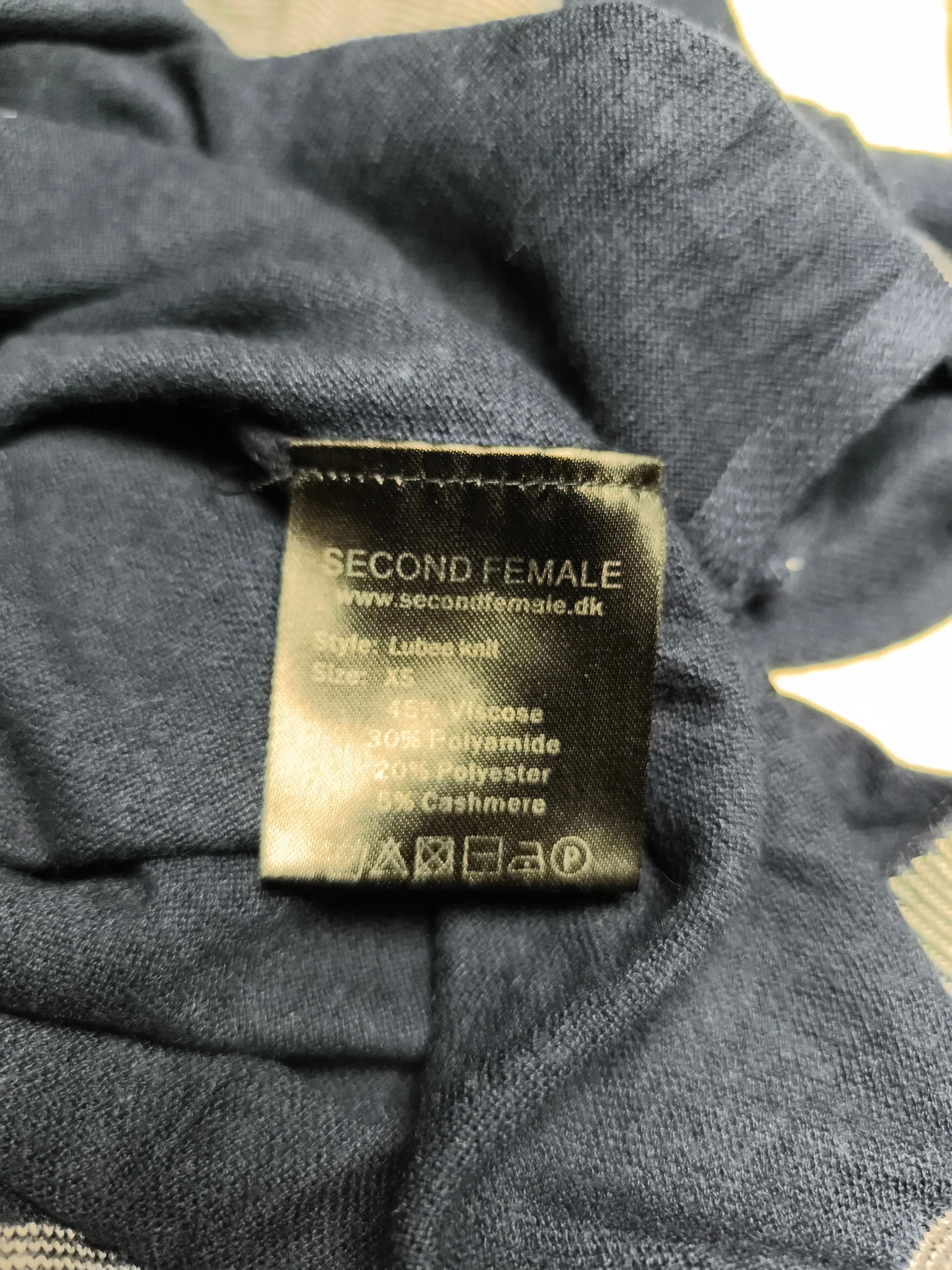 Second Female Women's Top XS Blue Viscose - Image 6