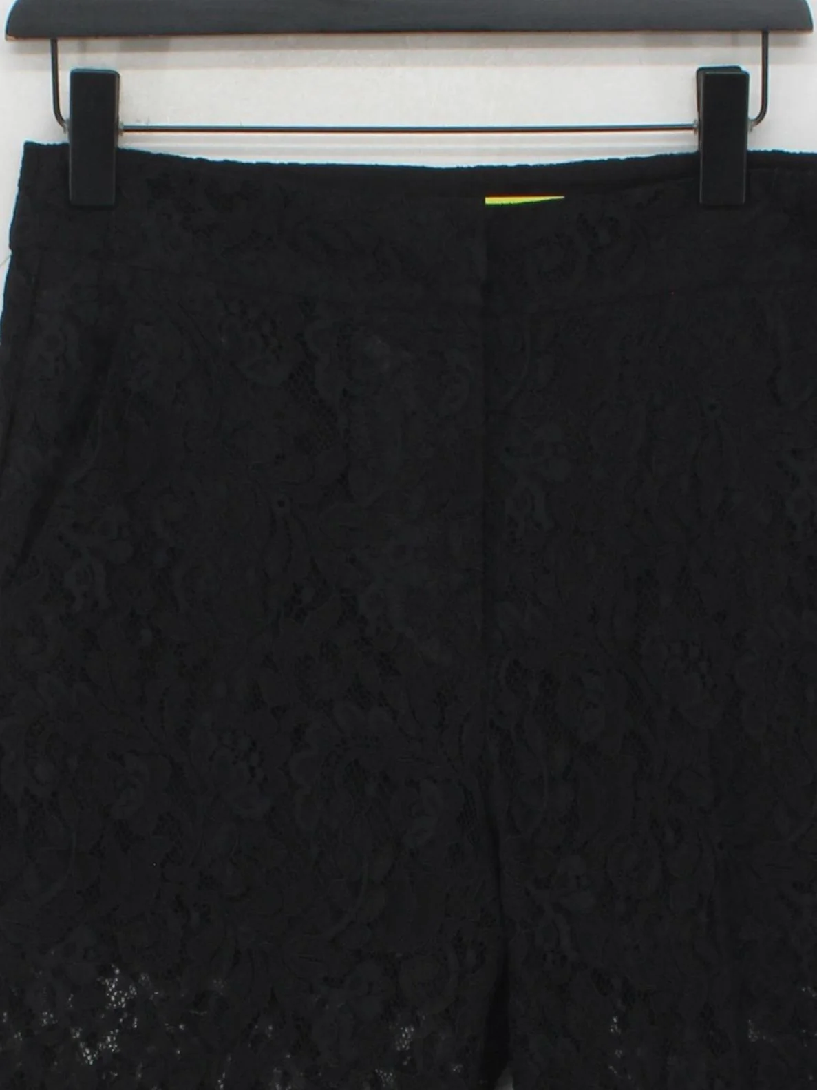 Second Female Women's Trousers M Black Cotton with Polyamide, Viscose Chino - Image 3