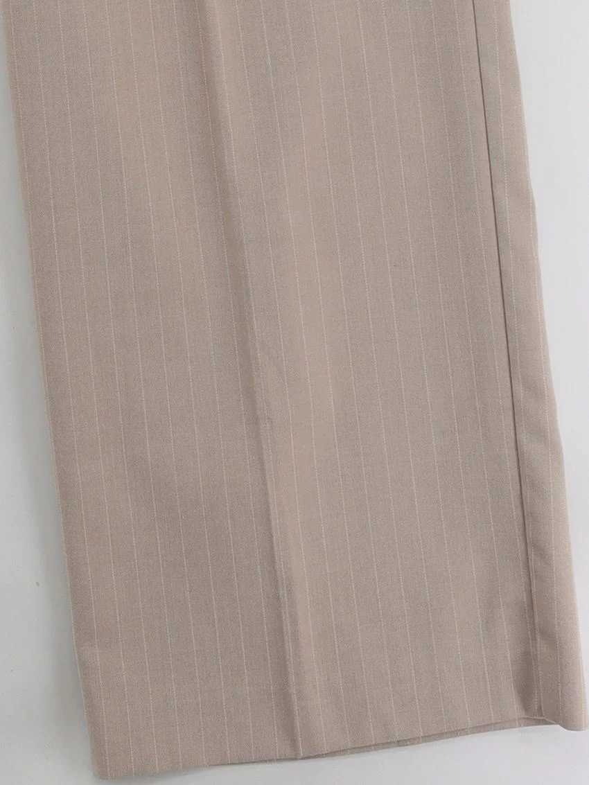 Second Female Women's Two Piece Suit Chest: 39 in Tan Polyester - Image 4