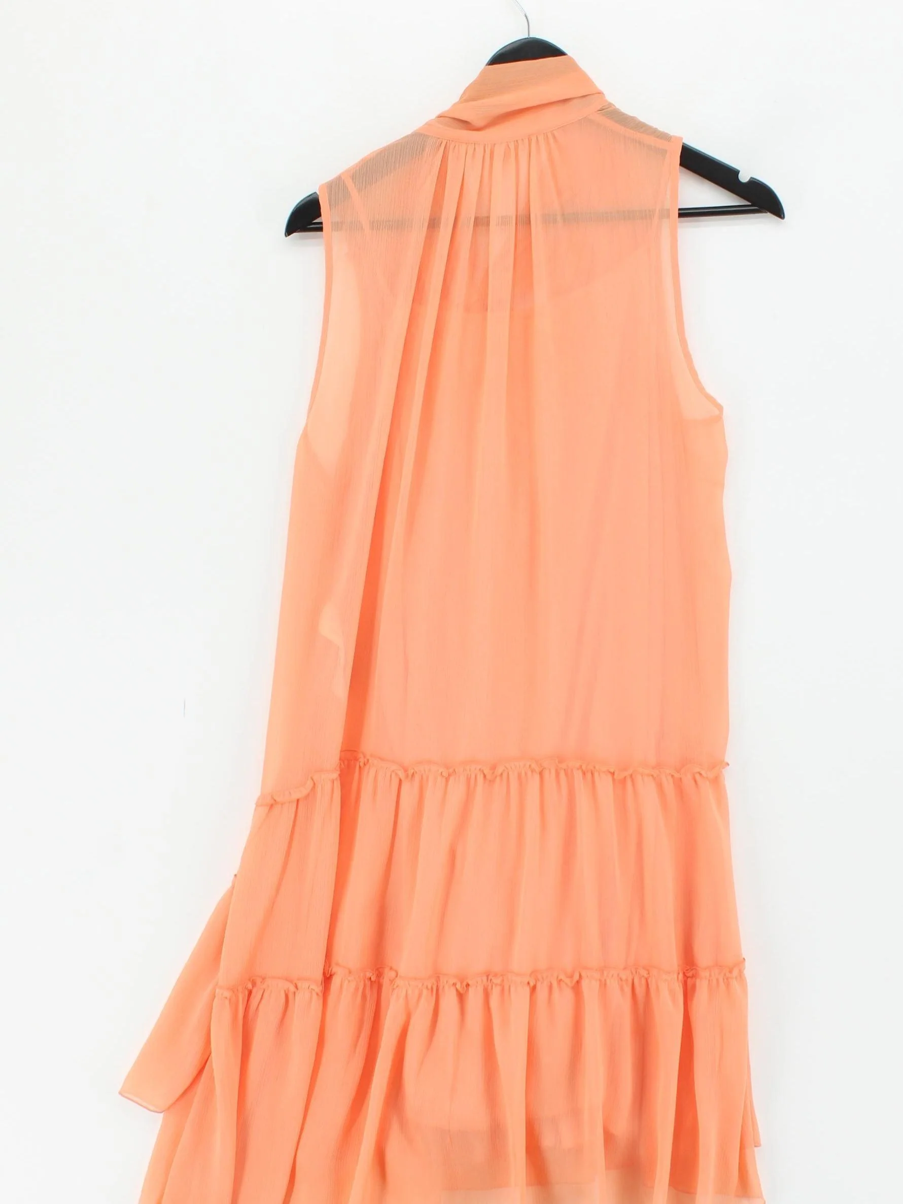 See By Chloé A-Line Mini Dress UK14 in Orange - Image 2