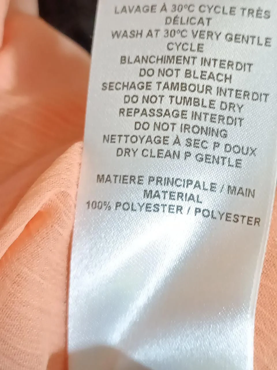 See By Chloé A-Line Mini Dress UK14 in Orange - Image 6
