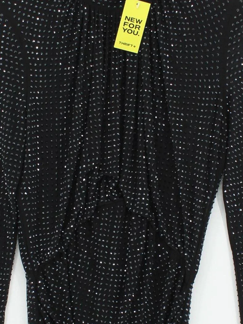 Self-Portrait Bodycon Mini Dress UK8 in Black - Image 3