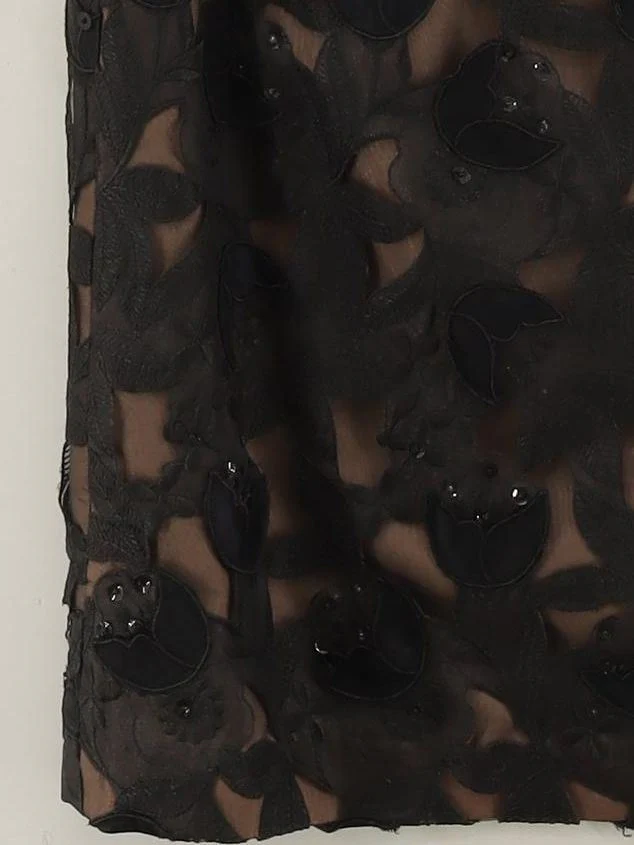 Serenade Bodycon Mini Dress UK14 in Black - Image 4
