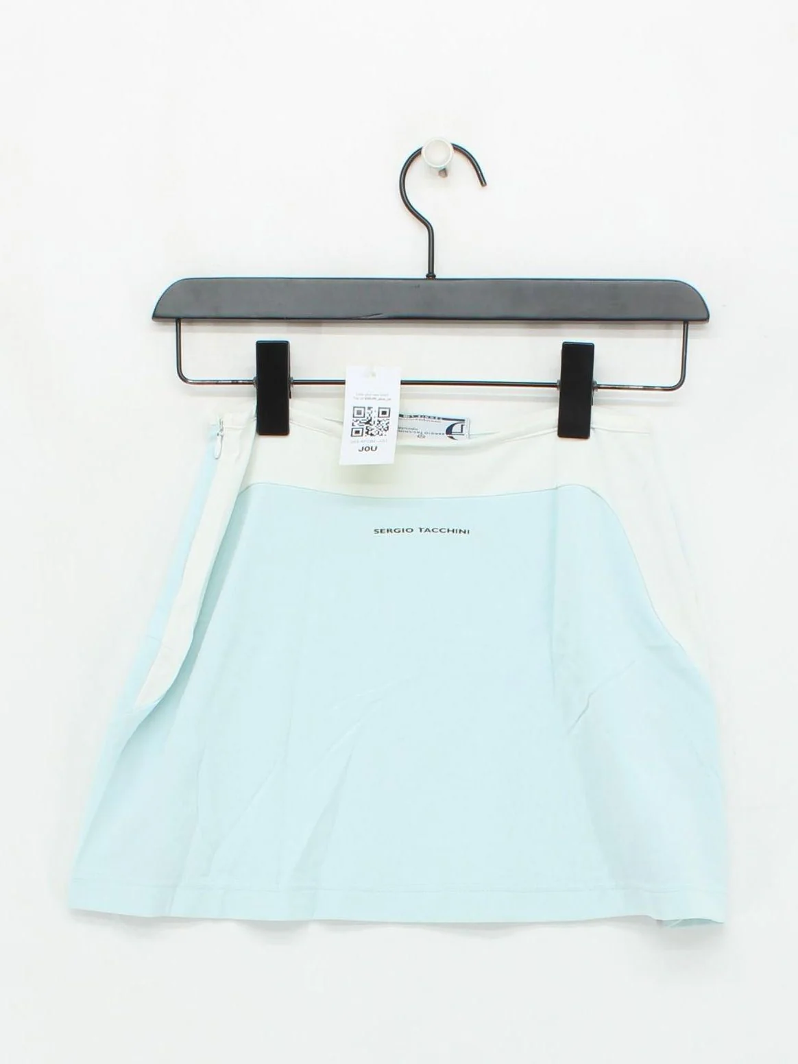 Sergio Tacchini Women's Mini Skirt M Blue 100% Other Short Mini - Image 2