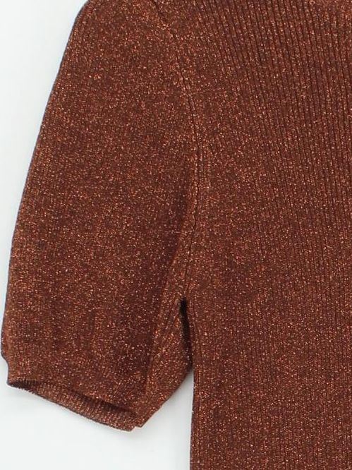Sessun Women's Top S Brown Viscose with Polyamide, Other Basic - Image 4