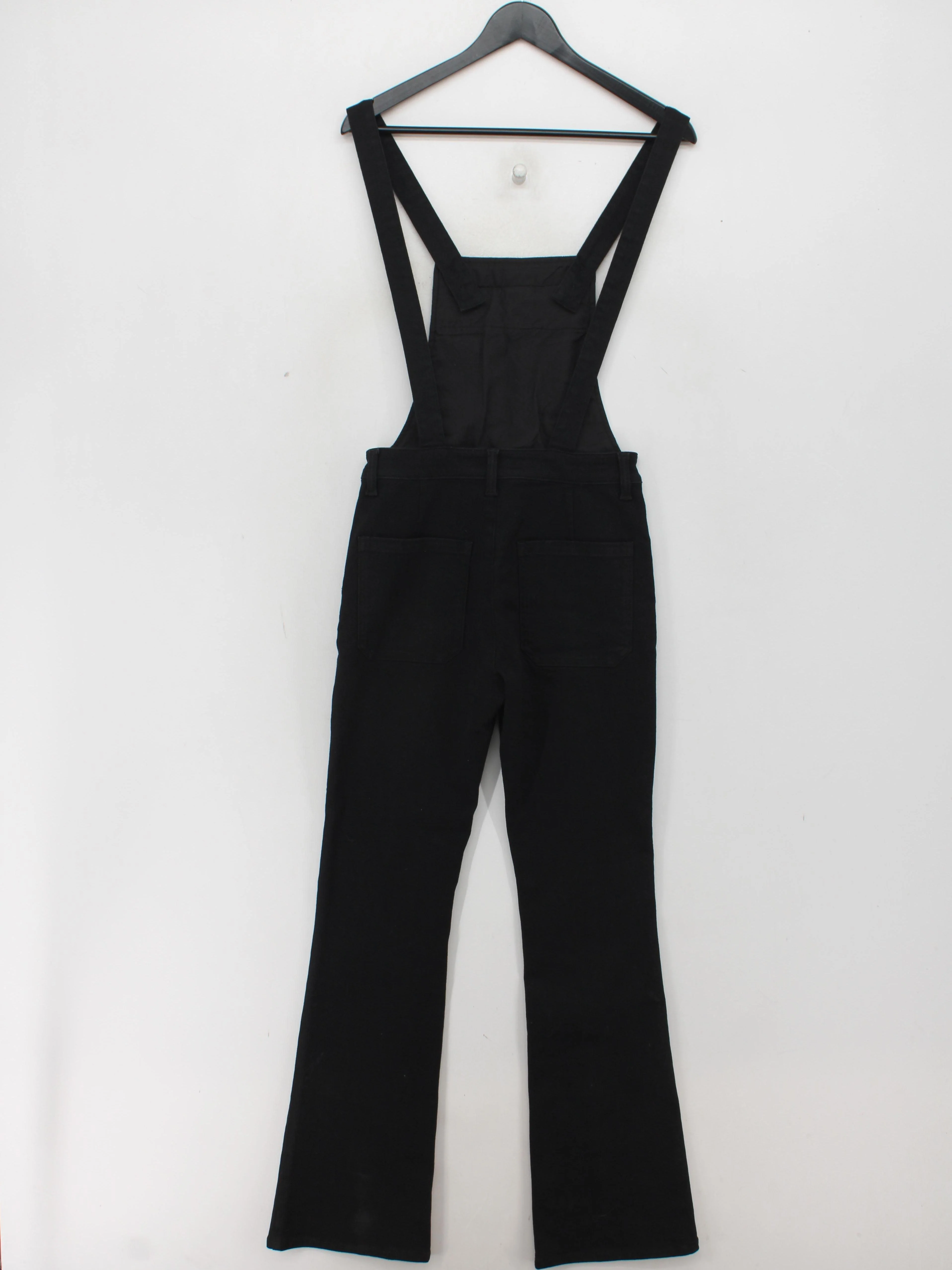 Seventy + Mochi Women's Jumpsuit UK 10 Black 100% Other Flared Jumpsuit - Image 2