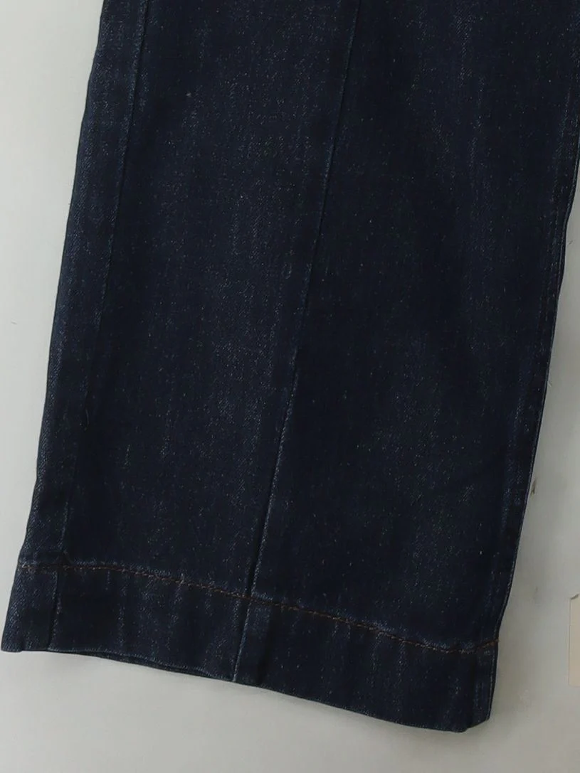 Seventy + Mochi Women's Trousers W 27 in Blue Cotton - Image 4