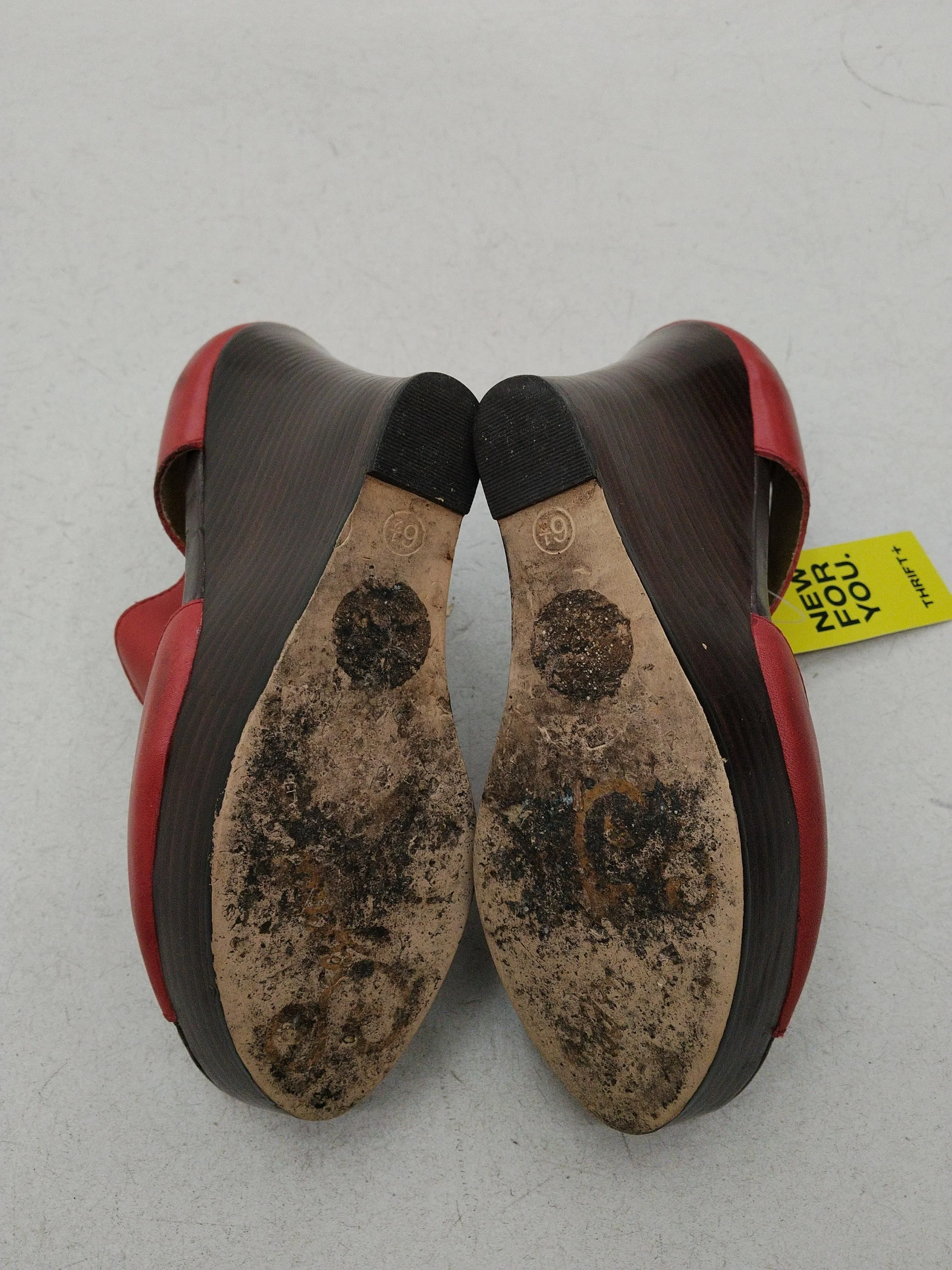Seychelles Women's Heels UK 6.5 Red 100% Leather Platform - Image 7
