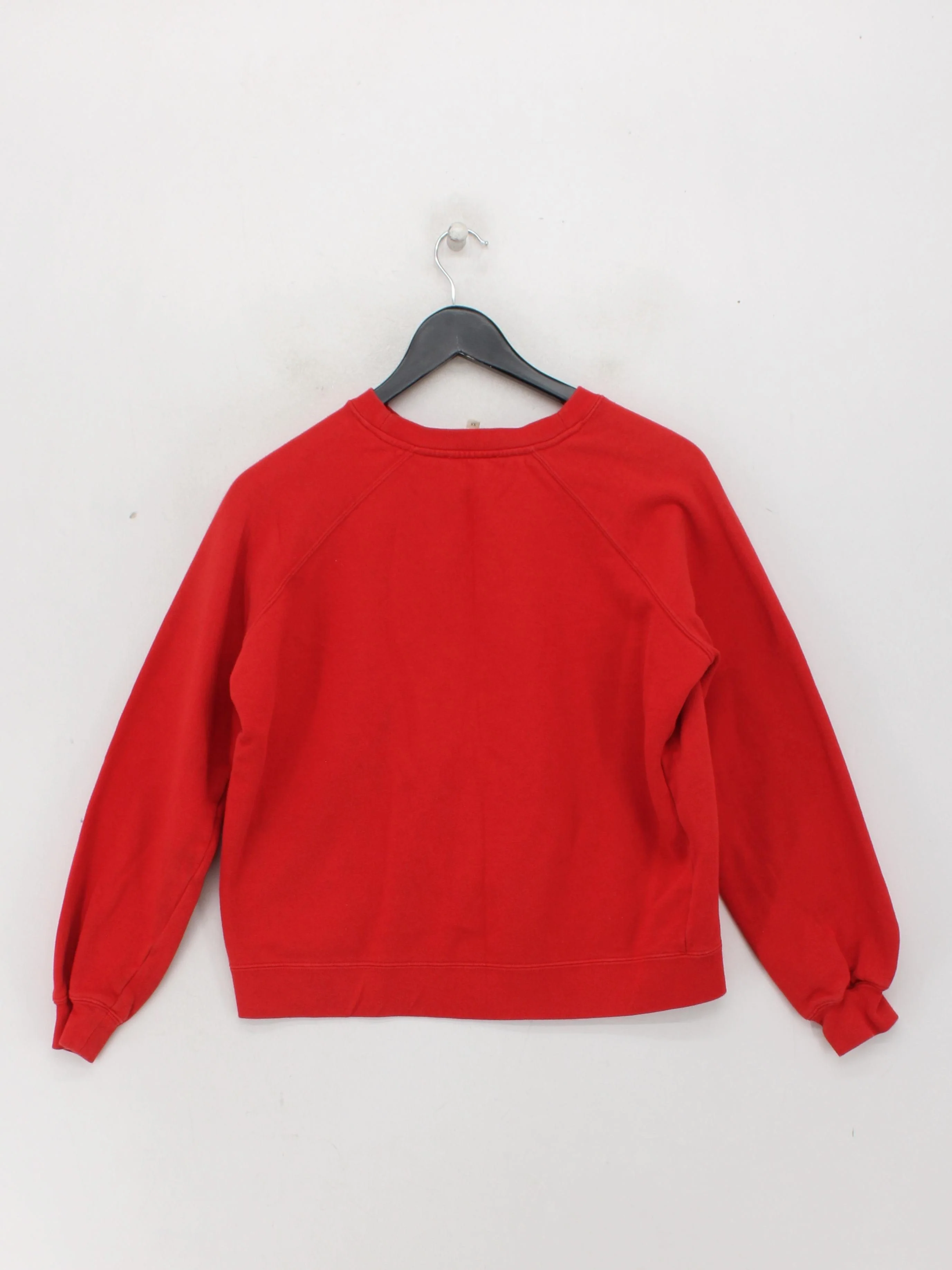 Sezane Men's Hoodie XS Red Graphic 100% Cotton Pullover - Image 2