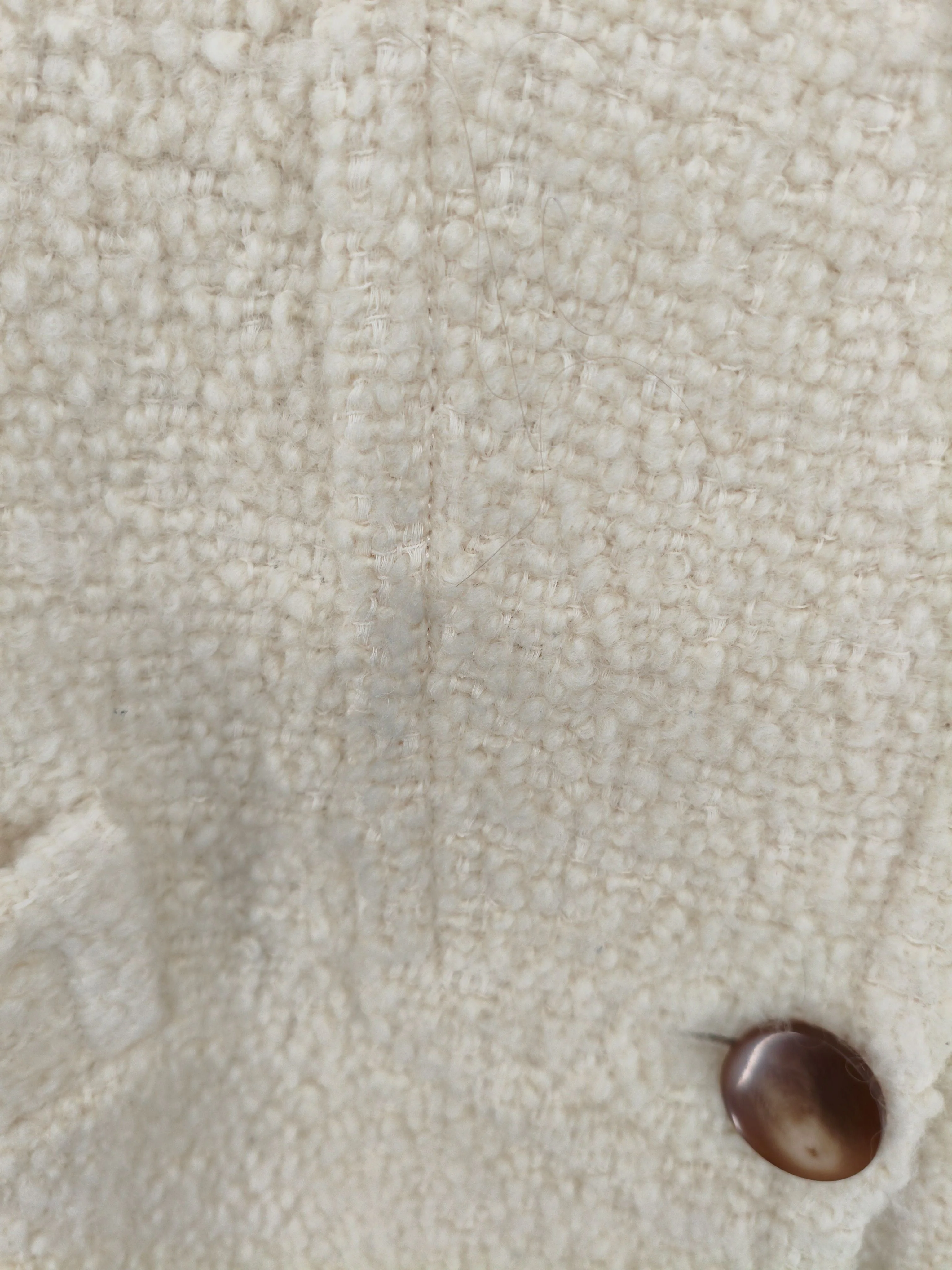 Sezane Overcoat jacket cream - Image 5