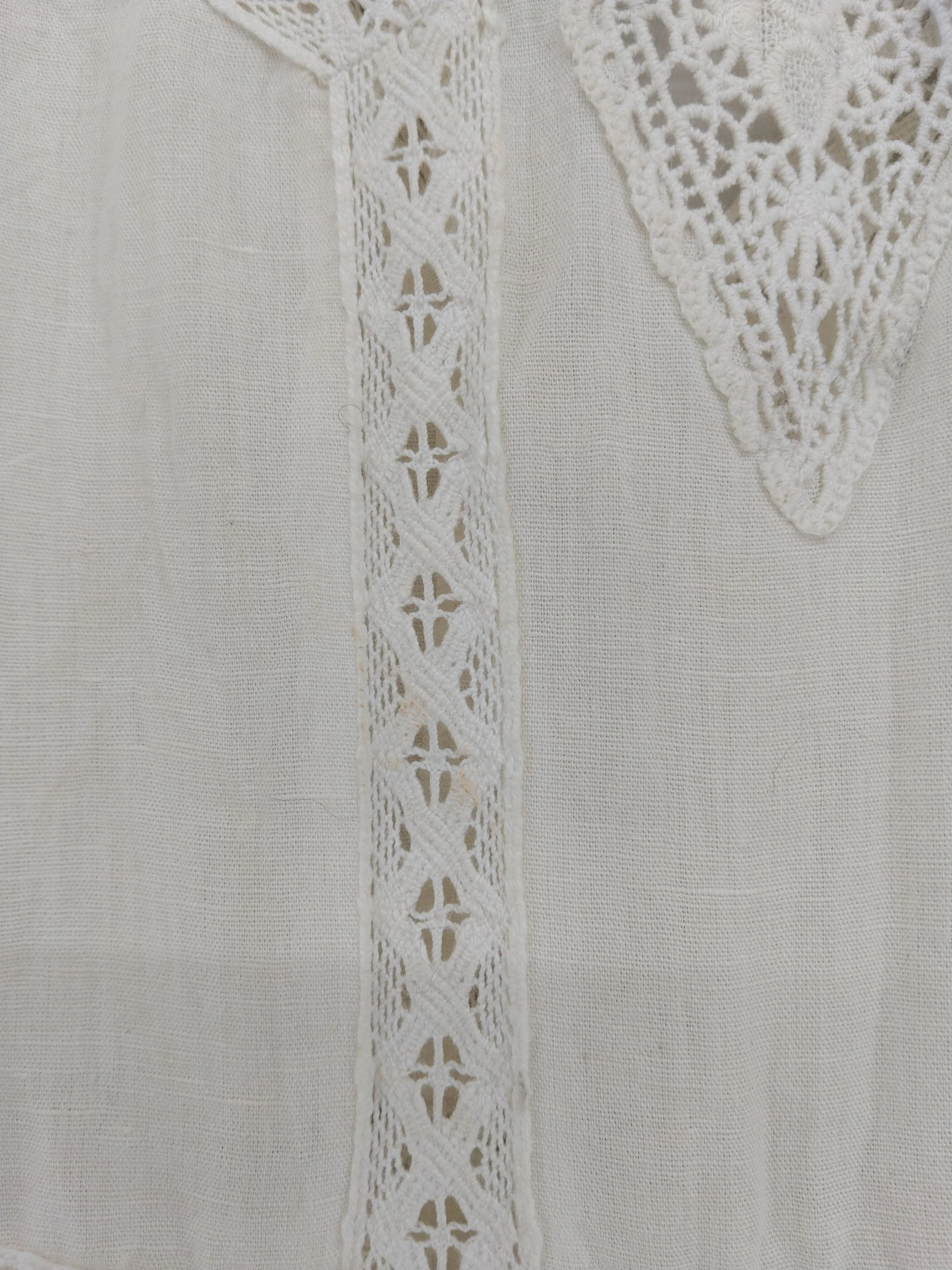 Sezane Shirt Midi Dress in Cream - Image 5