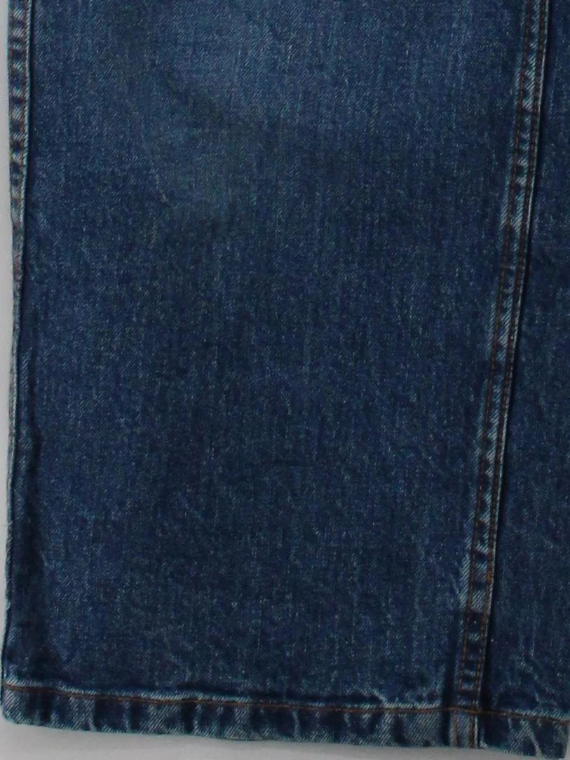 Sezane Women's Jeans UK 10 Blue Cotton with Elastane Wide-Leg - Image 4