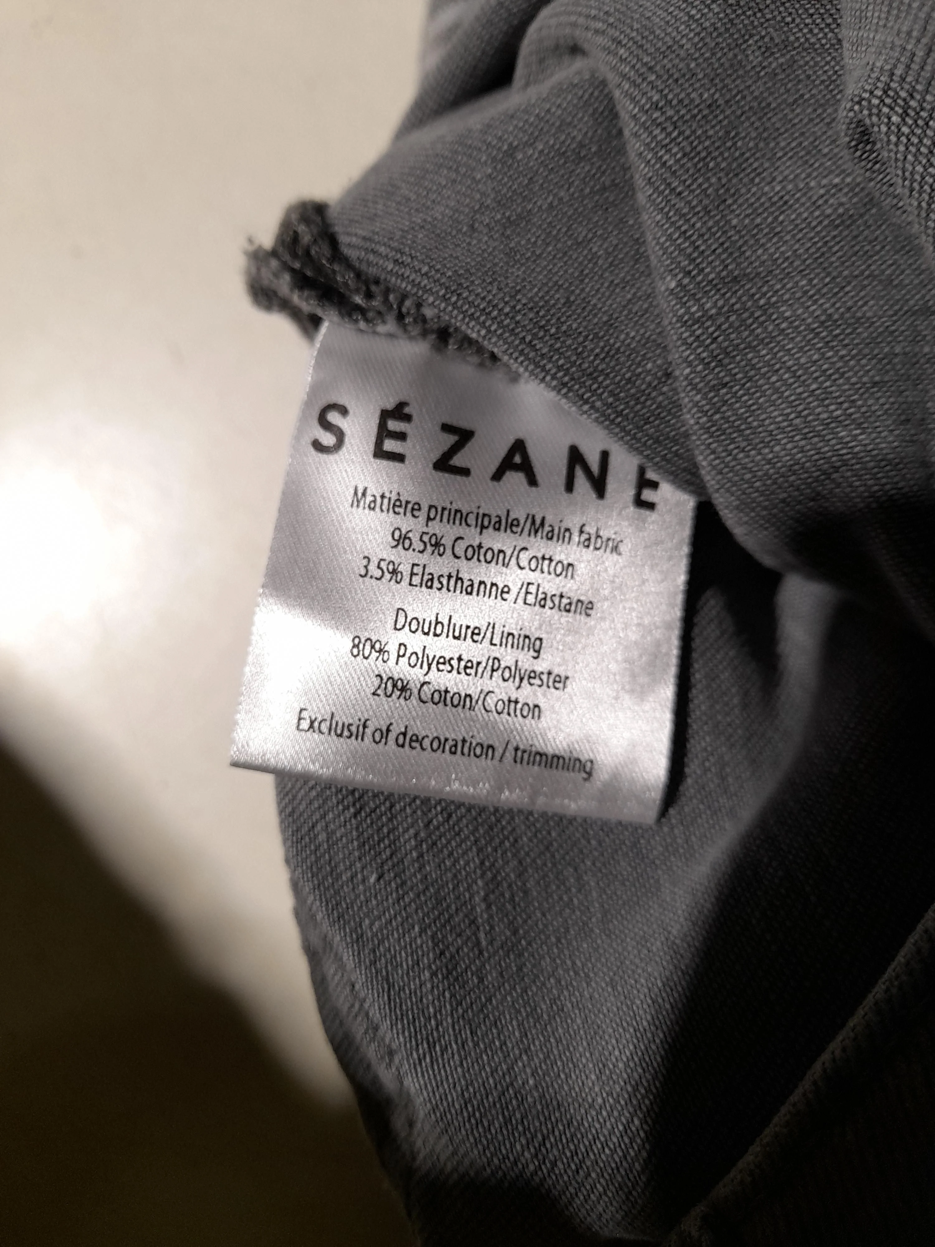 Sezane Women's Jeans W 28 in Grey Cotton New with tags - Image 7