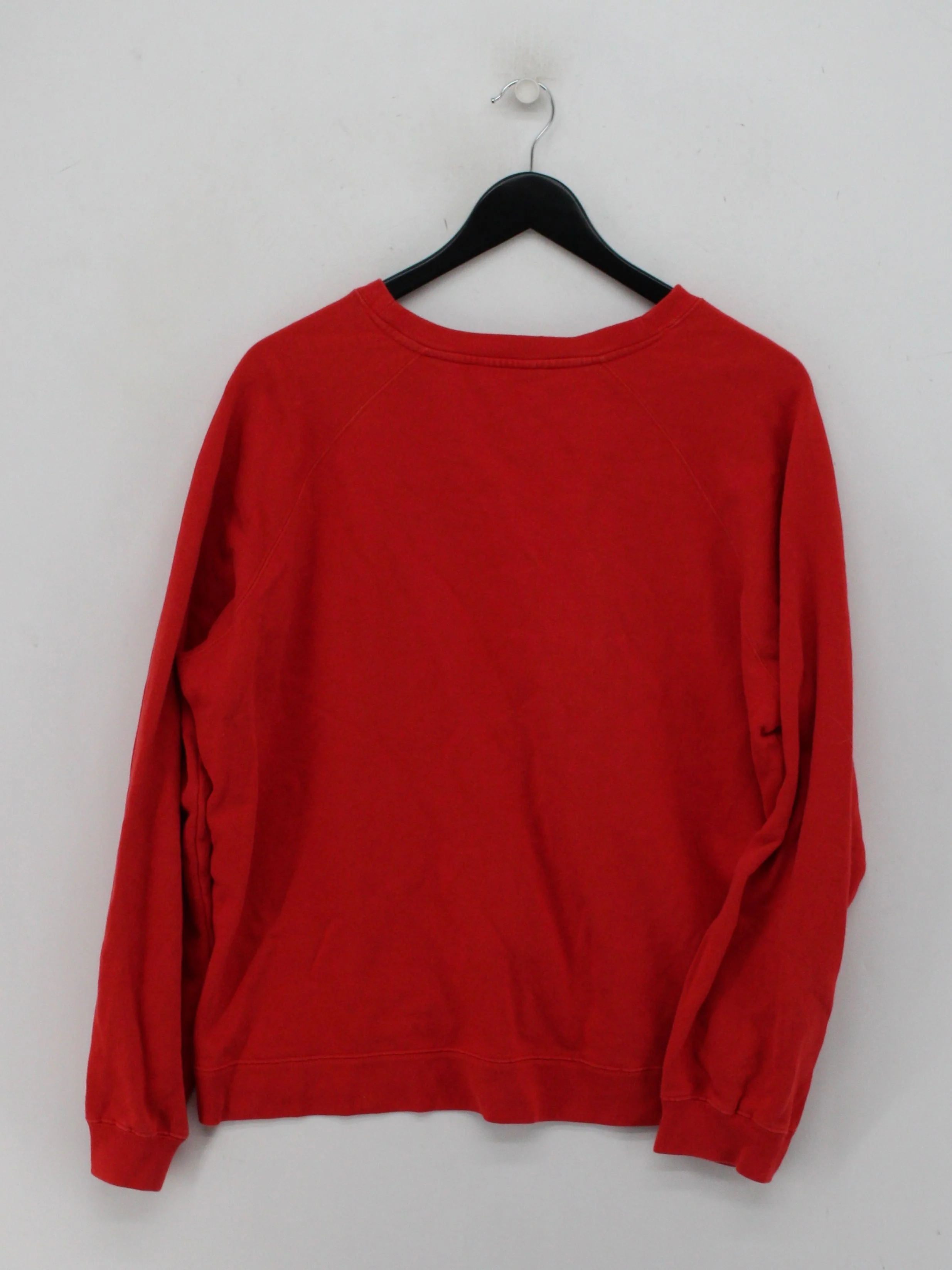 Sezane Women's Jumper XXL Red Graphic 100% Cotton Crew Neck Pullover - Image 2