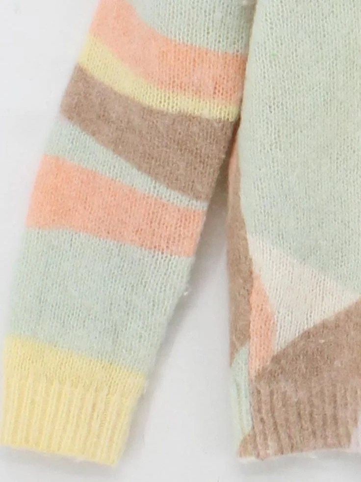 Sezane Women's Jumper XXS Multi Polyamide with Wool, Mohair, Elastane Pullover - Image 4