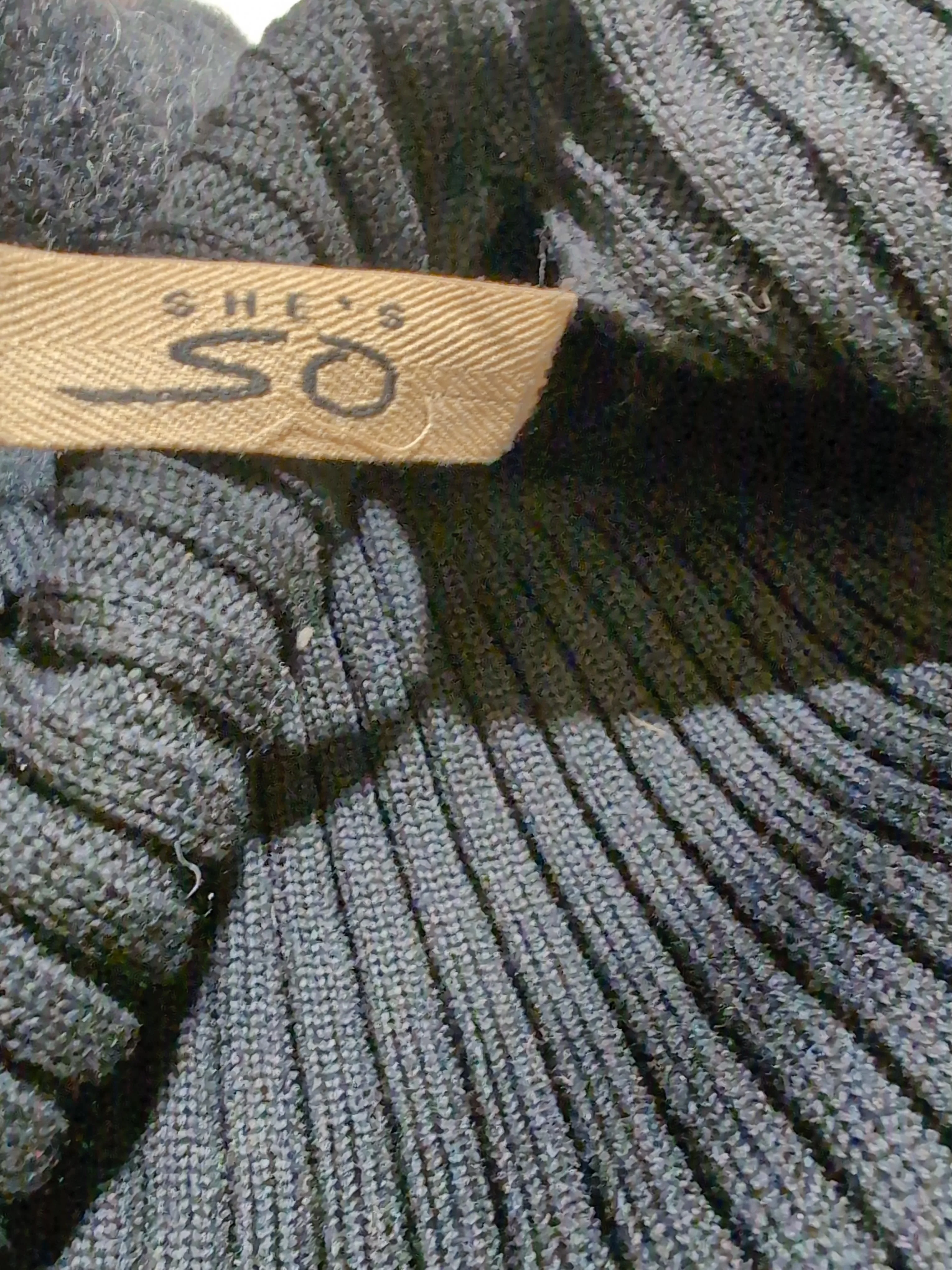 She Is SO Women's Cardigan UK 16 Black Wool with Mohair, Polyamide Cardigan - Image 6
