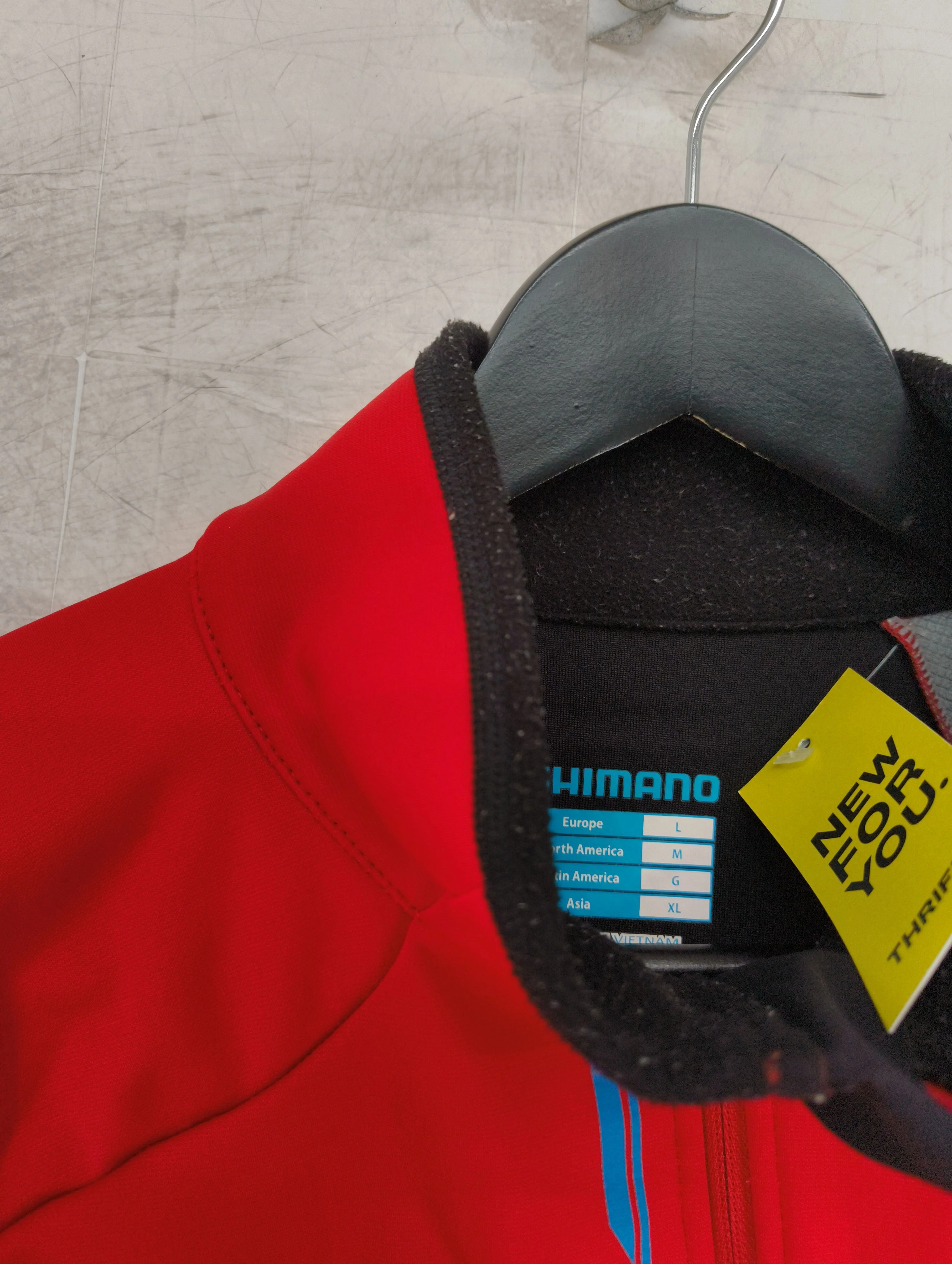Shimano Windbreaker jacket red - Image 5