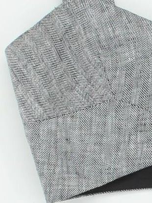 Shona Joy Women's Top UK 6 Grey Linen with Acetate Cropped - Image 4