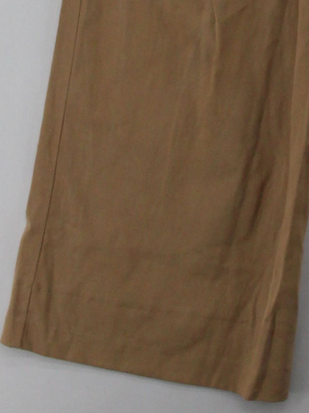 Shona Joy Women's Trousers UK 10 Tan Lyocell Modal with Cotton Wide-Leg Cargo - Image 4