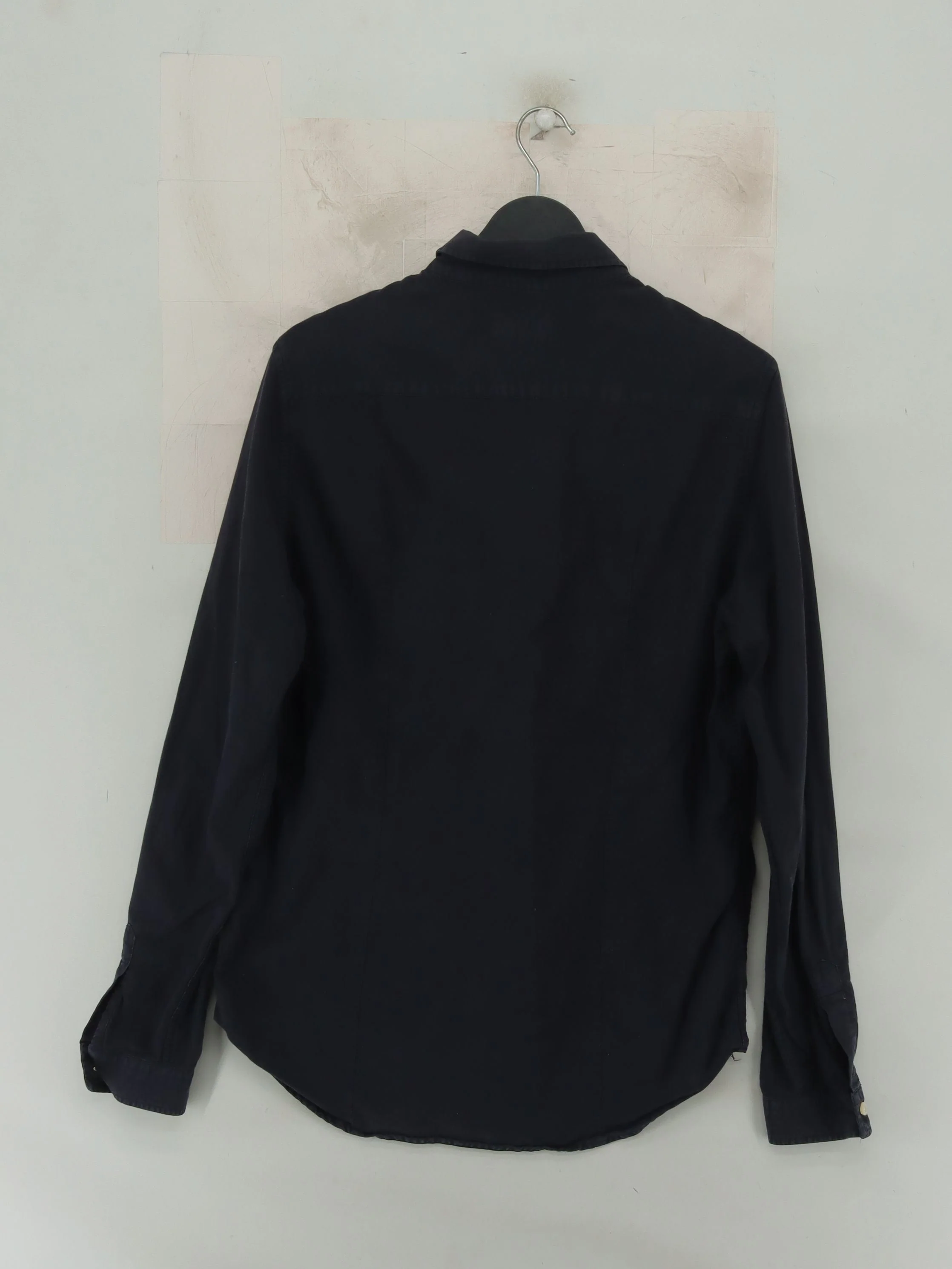 Shore Leave Men's Shirt M Black 100% Cotton Basic - Image 2