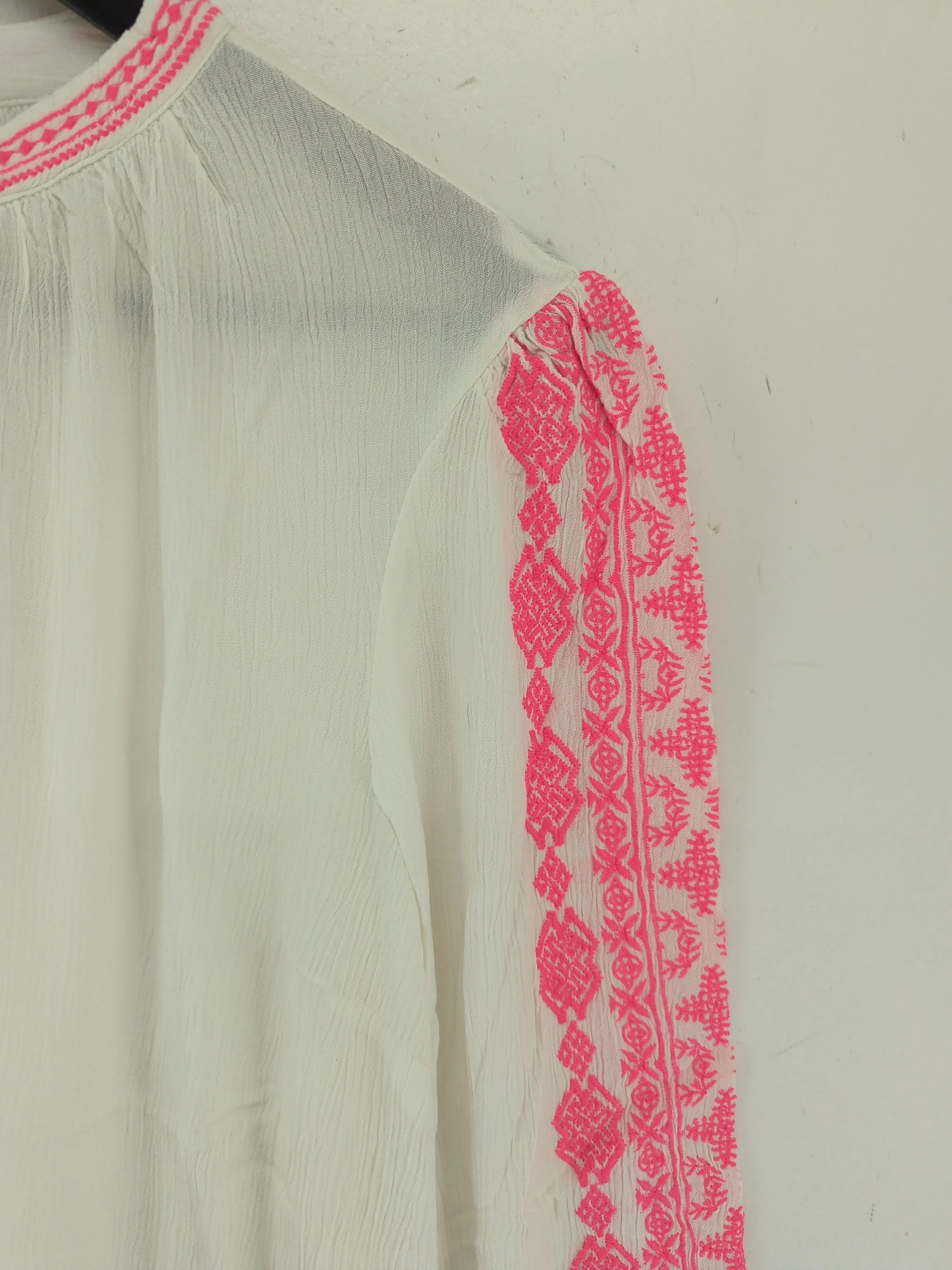 Simply Be Women's Blouse UK 16 White 100% Viscose Basic New with tags - Image 4