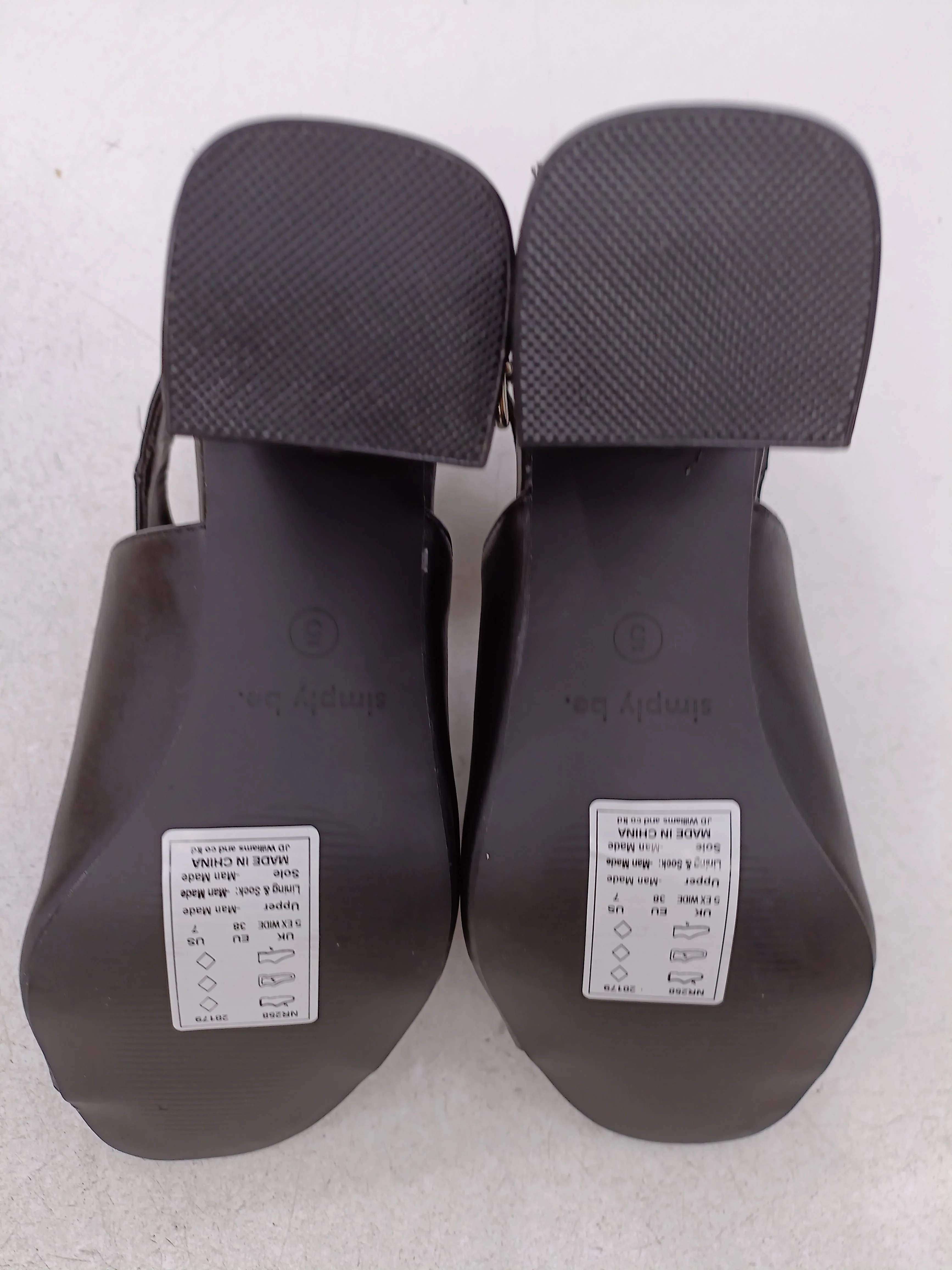 Simply Be Women's Heels UK 5 Black 100% Other Strappy New with tags - Image 7