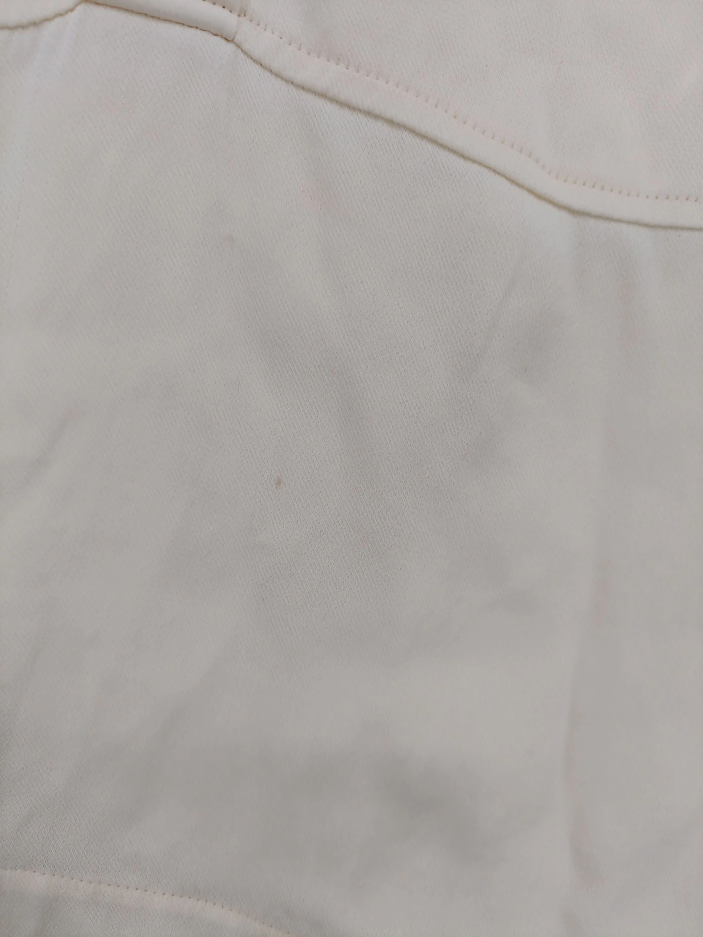 Sita Murt Women's Shirt UK 12 Cream Viscose with Cotton, Wool Basic - Image 6