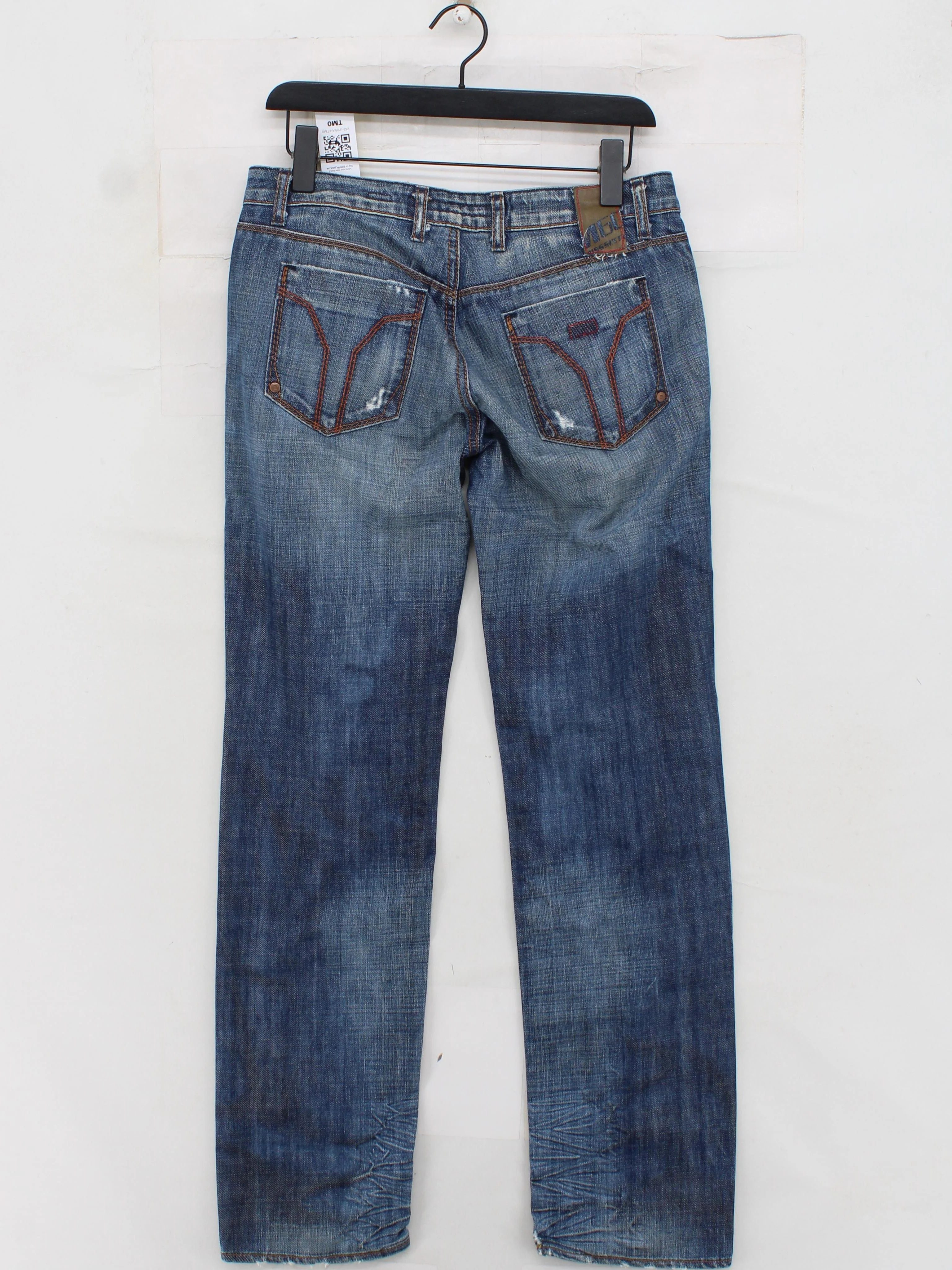 Sixty Women's Jeans W 31 in Blue 100% Cotton Straight - Image 2