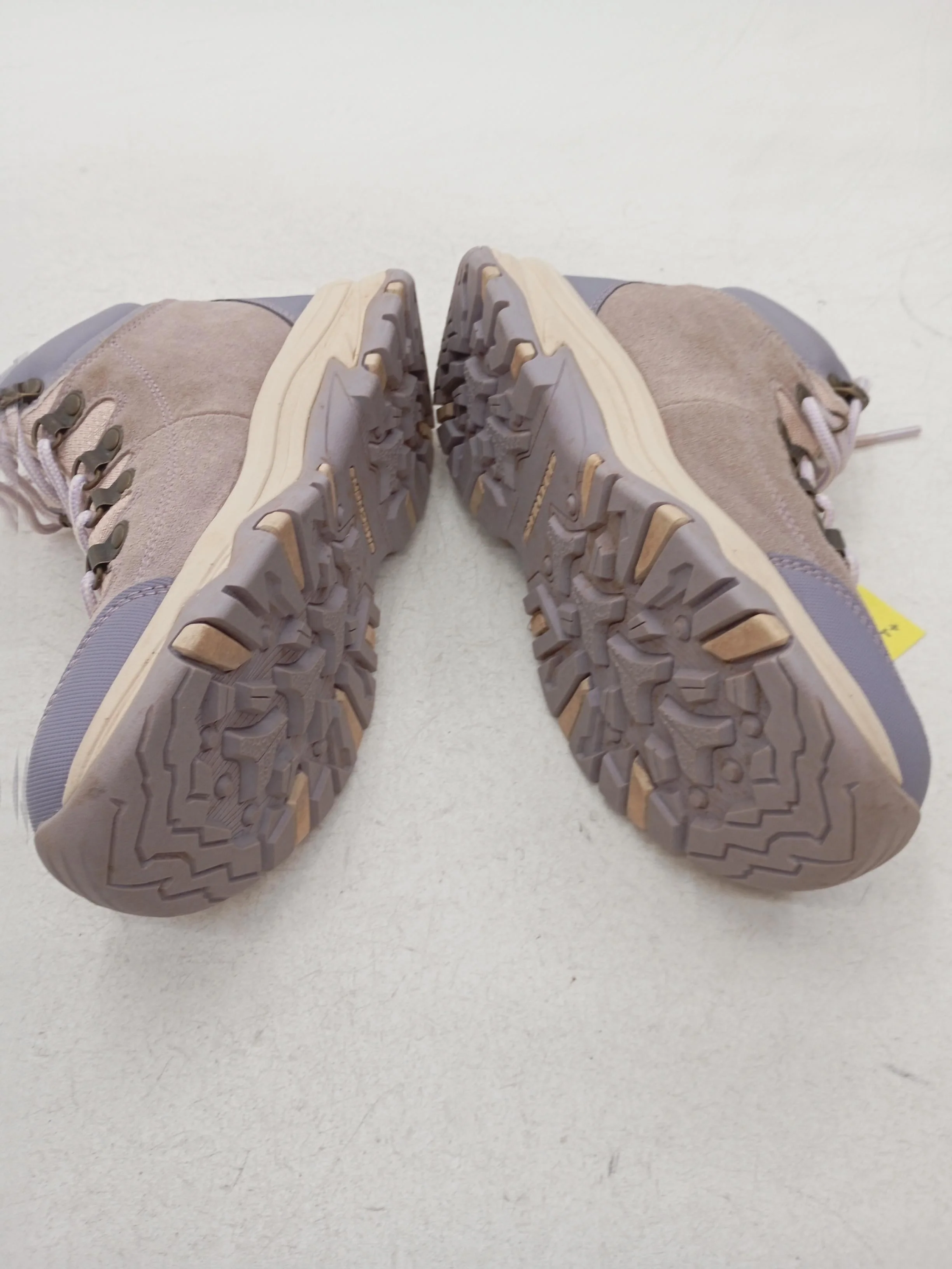 Skechers Women's Boots UK 4.5 Tan 100% Suede Combat - Image 7