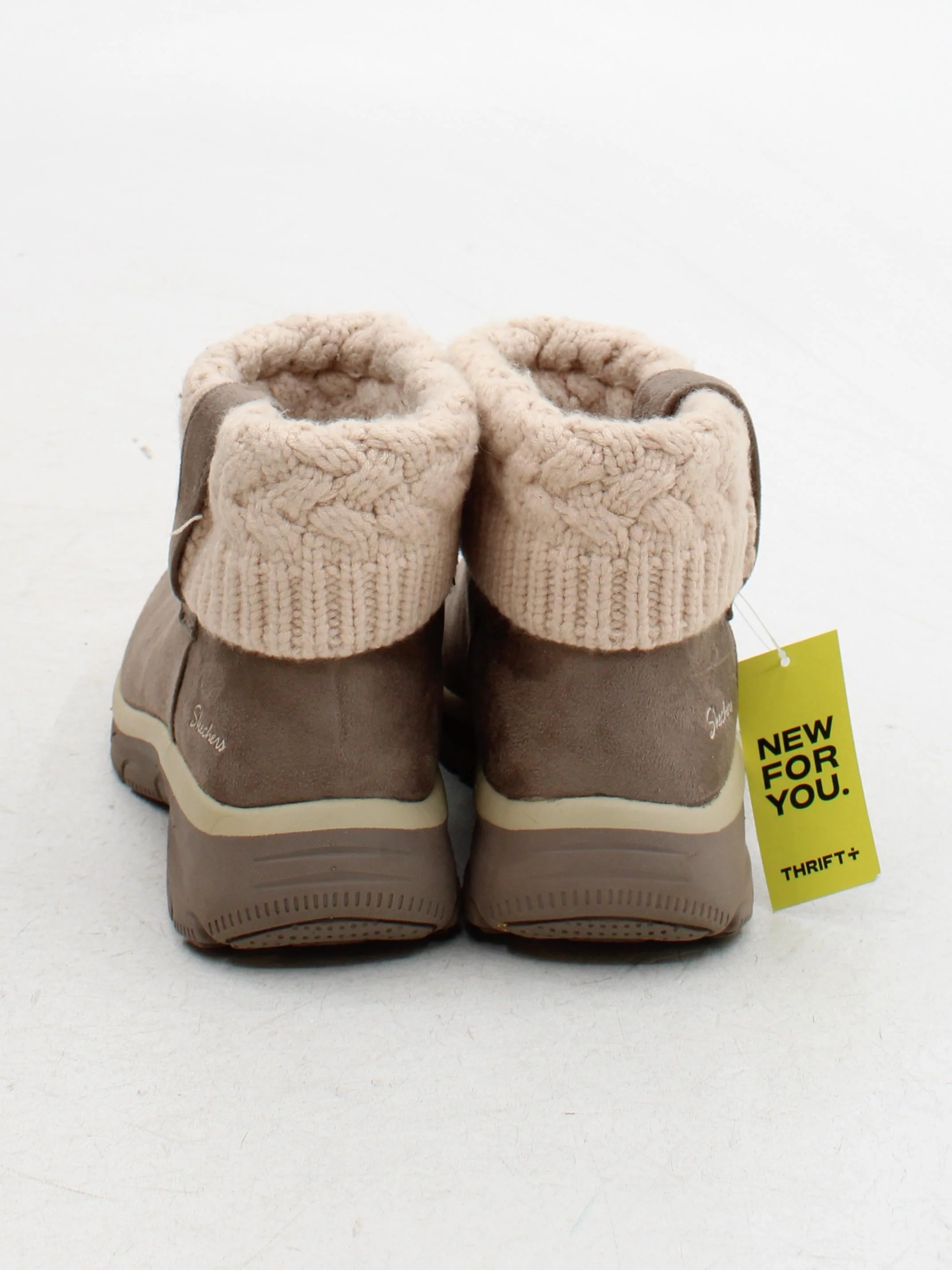 Skechers Women's Boots UK 5.5 Brown Suede with Other Platform - Image 3