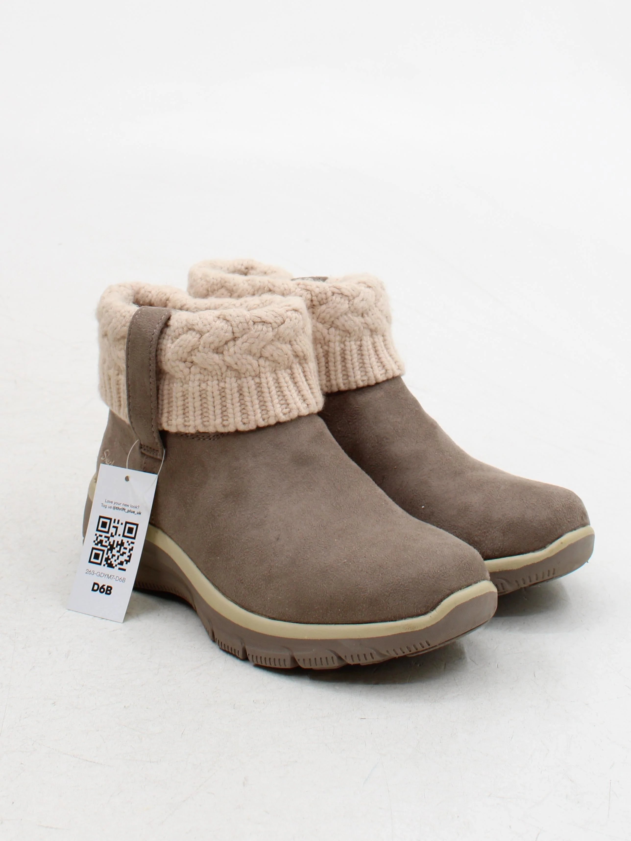 Skechers Women's Boots UK 5.5 Brown Suede with Other Platform - Image 4