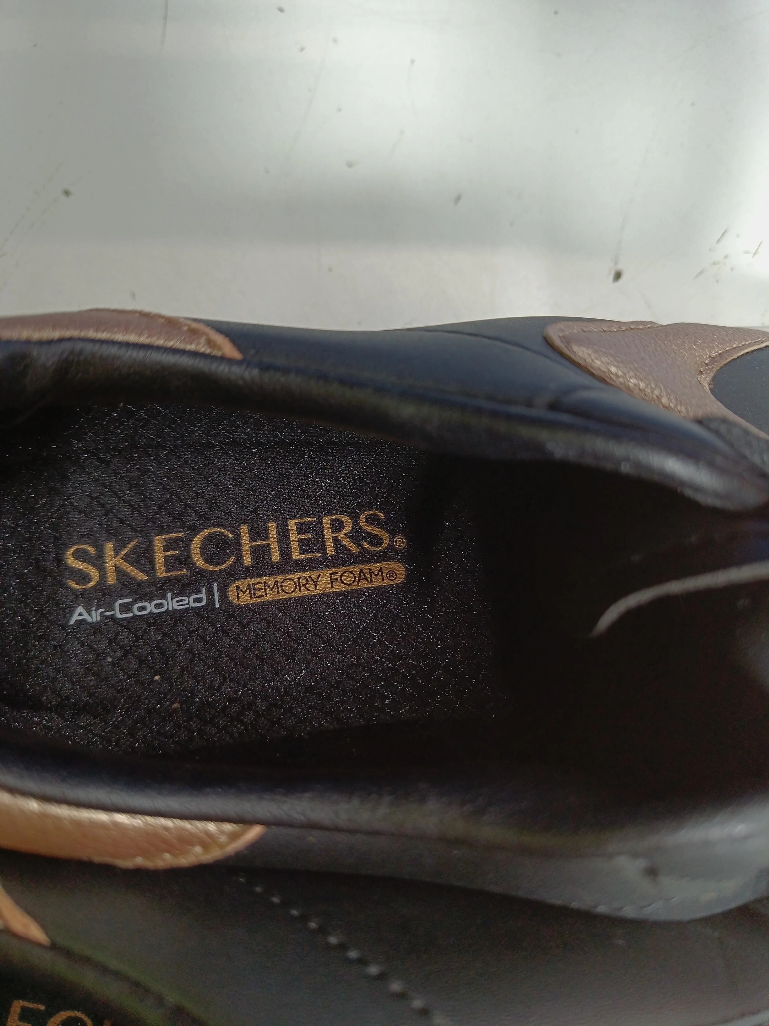Skechers Women's Trainers 185016 UK8 EU41 US11 in Black - Image 9