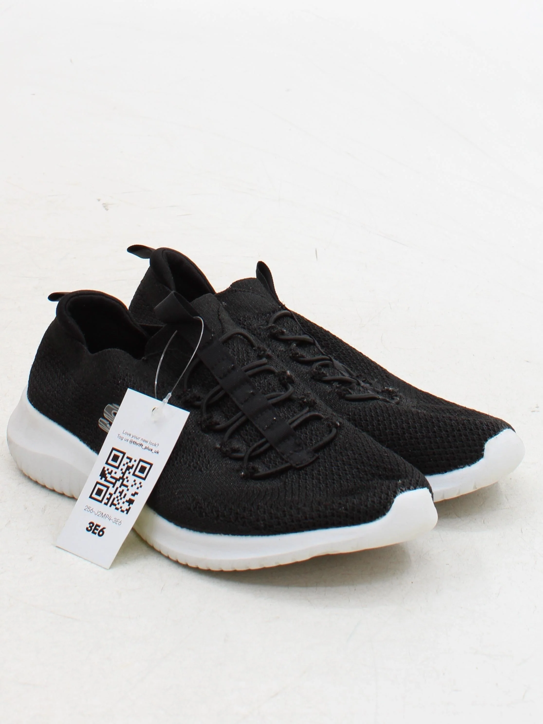 Skechers Women's Trainers UK3 in Black - Image 4