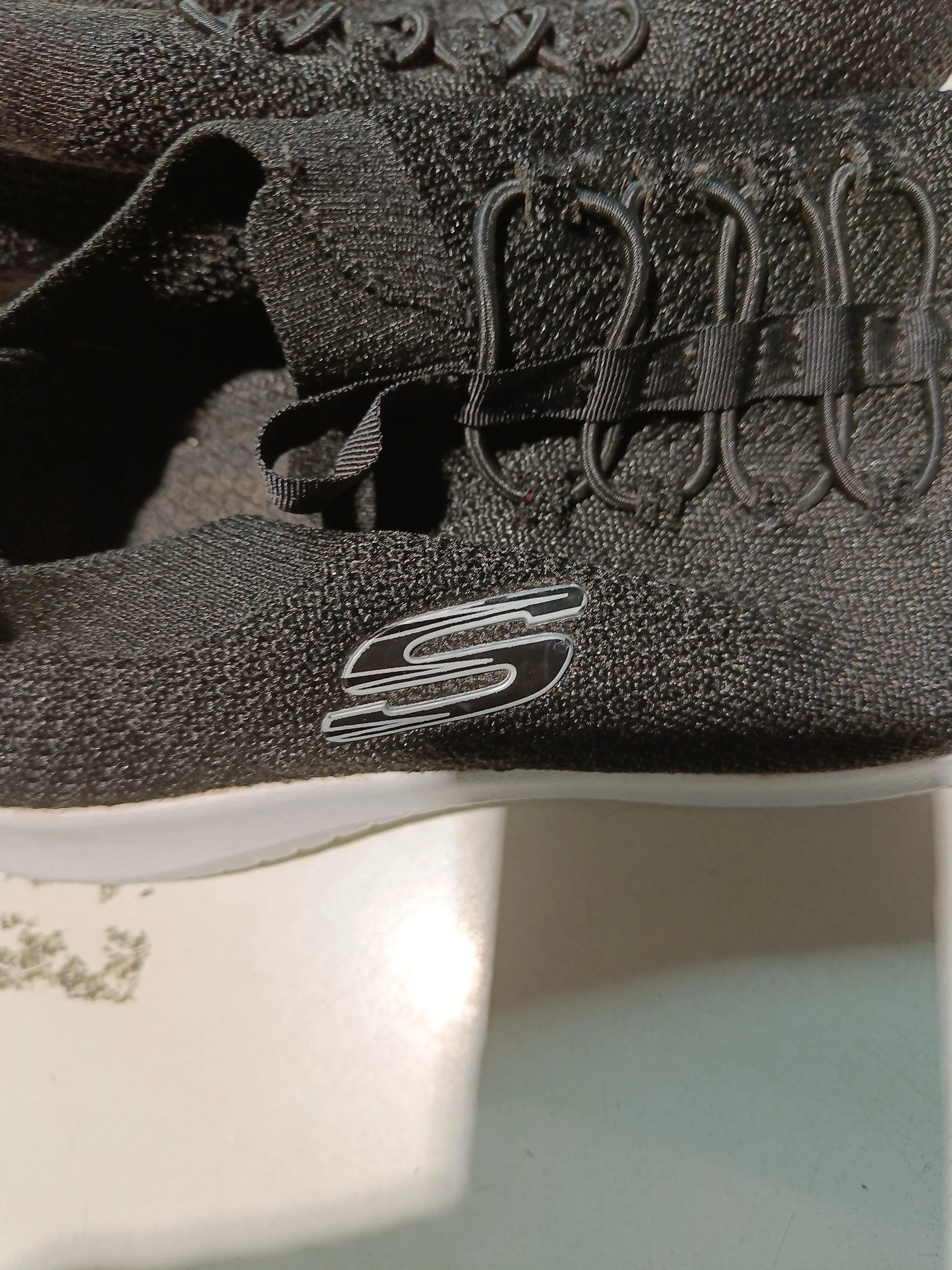 Skechers Women's Trainers UK3 in Black - Image 9