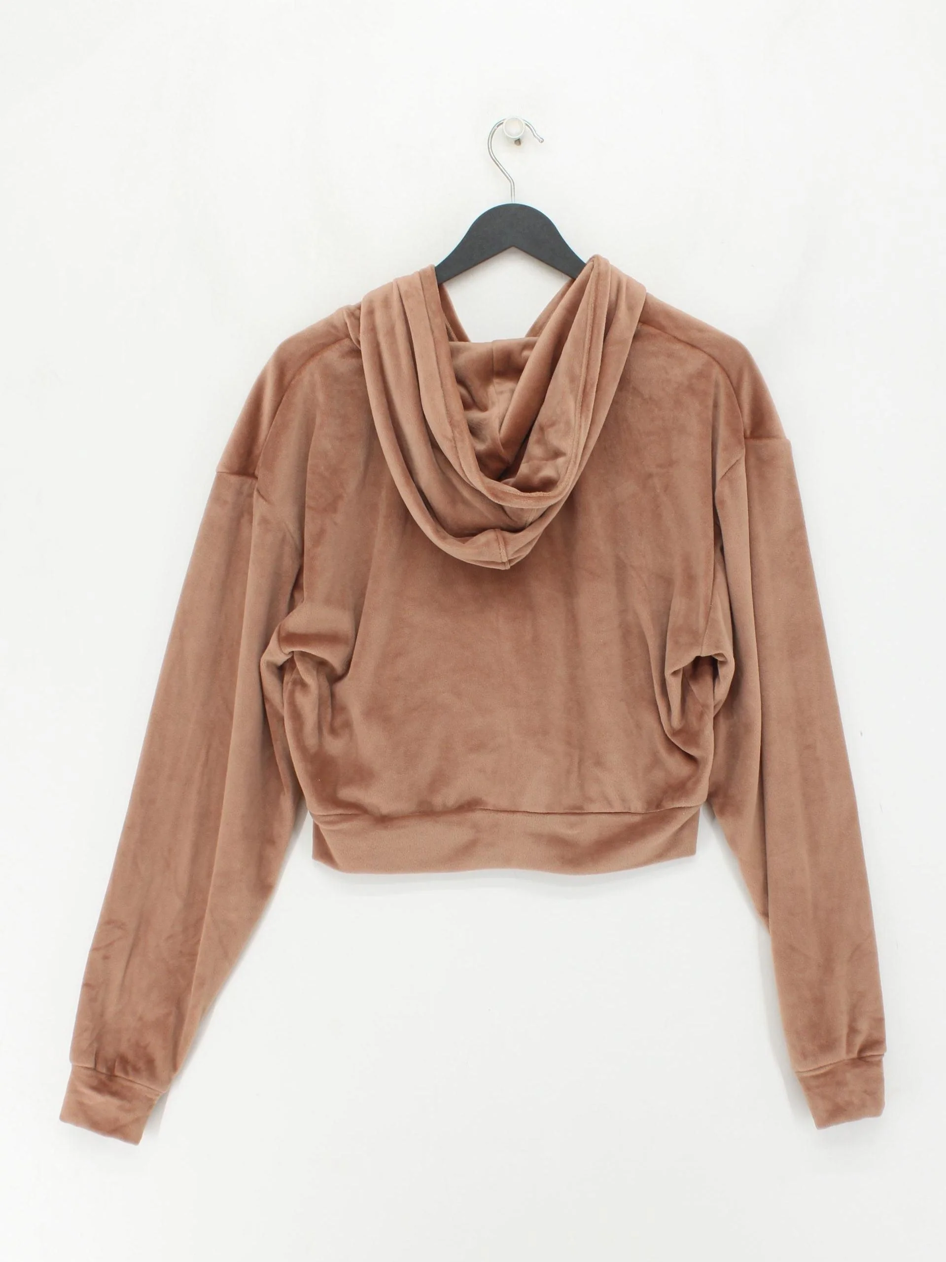 Skims Women's Hoodie M Brown Polyester with Spandex Pullover - Image 2