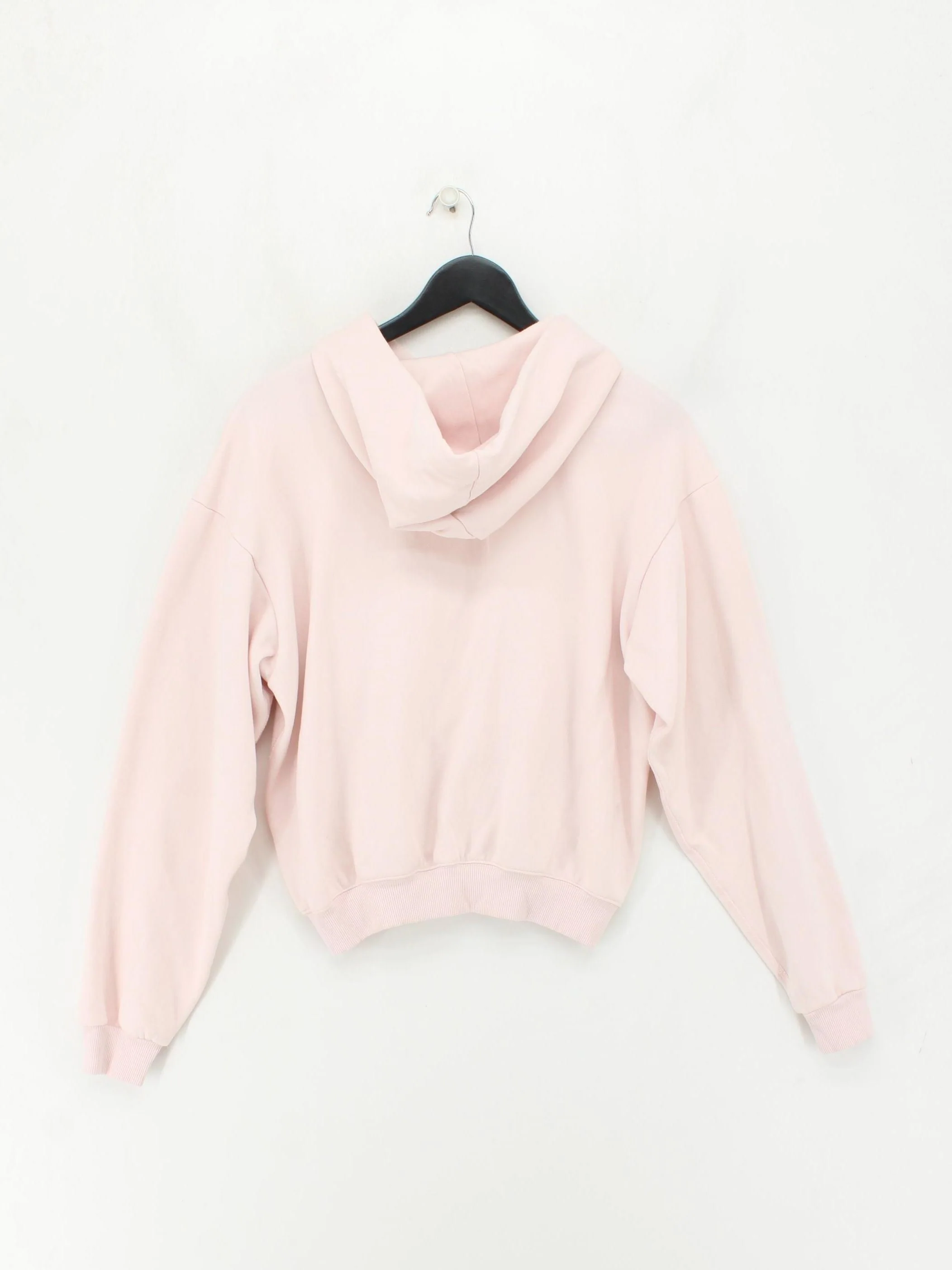 Skims Women's Hoodie S Pink Cotton with Polyester Pullover - Image 2