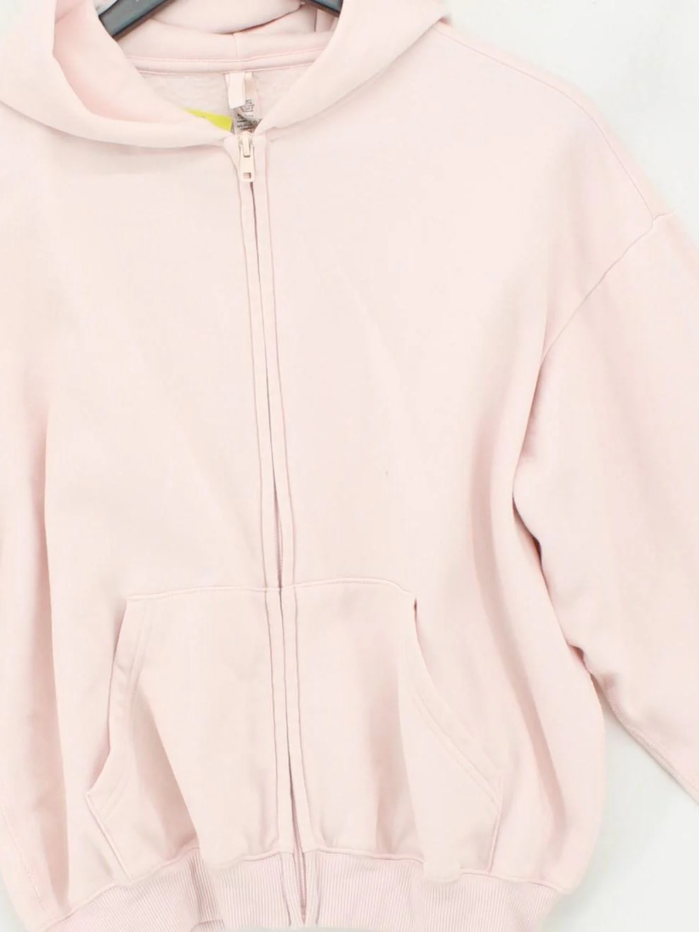 Skims Women's Hoodie S Pink Cotton with Polyester Pullover - Image 3